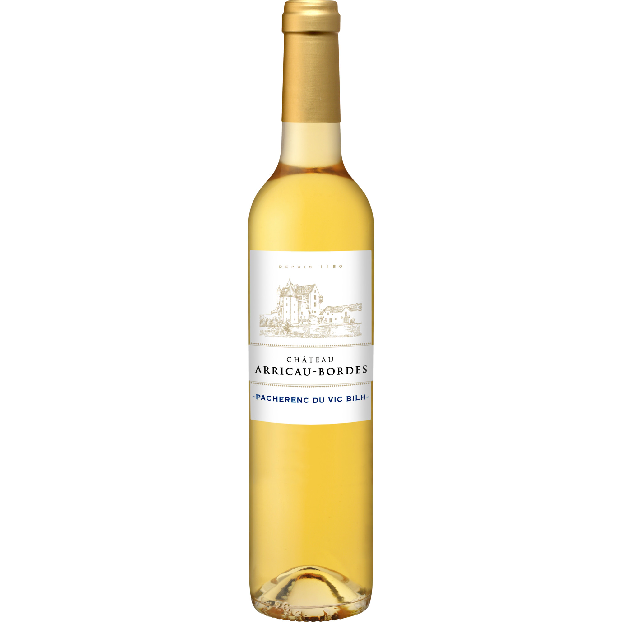 Image of Château Arricau Bordes, Pacherenc du Vic-Bilh AOP, 0,5 L, Südwestfrankreich, 2016, Weißwein