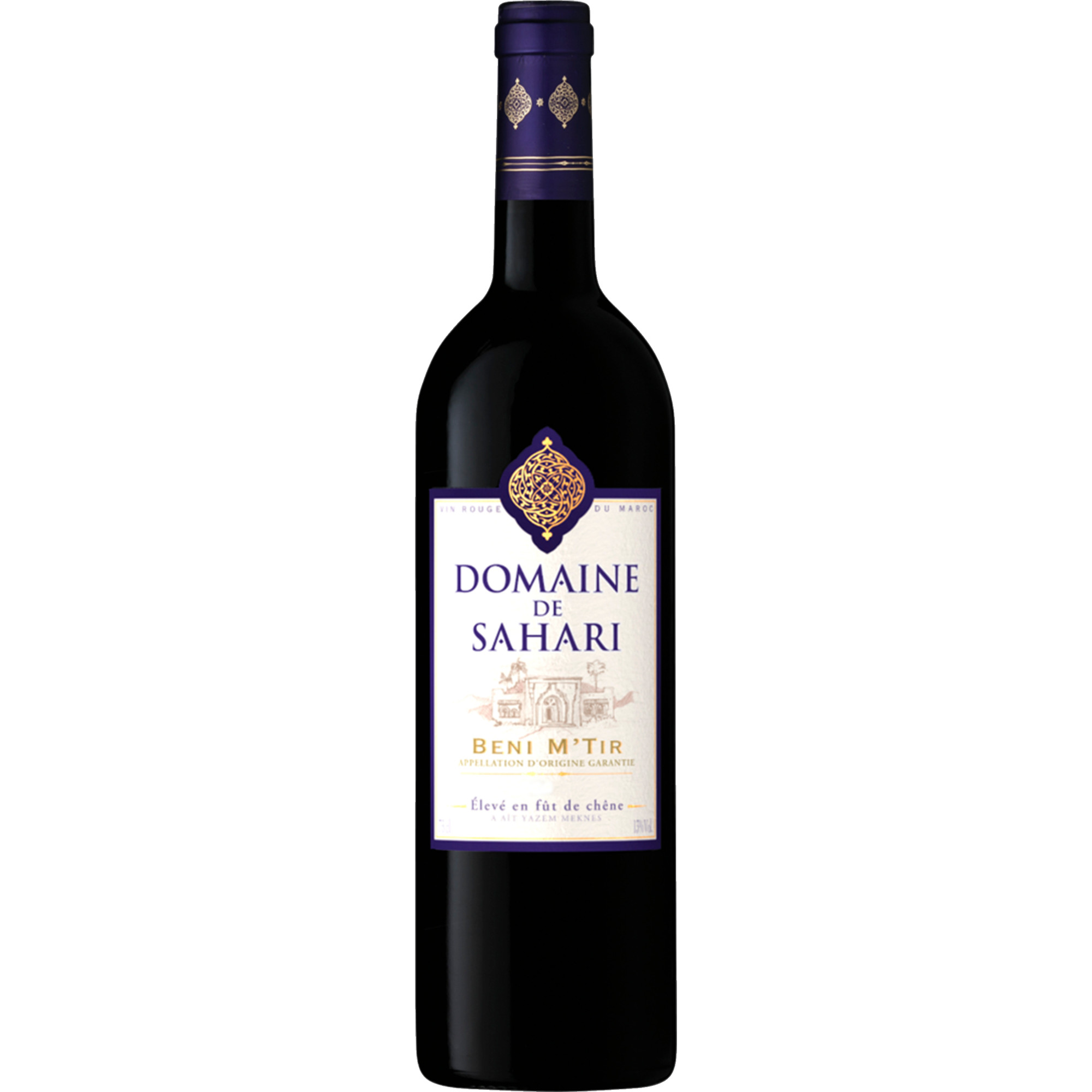 Image of Domaine de Sahari Rouge Du Maroc, Guerrouane AOG, AOG Zenata, 2022, Rotwein