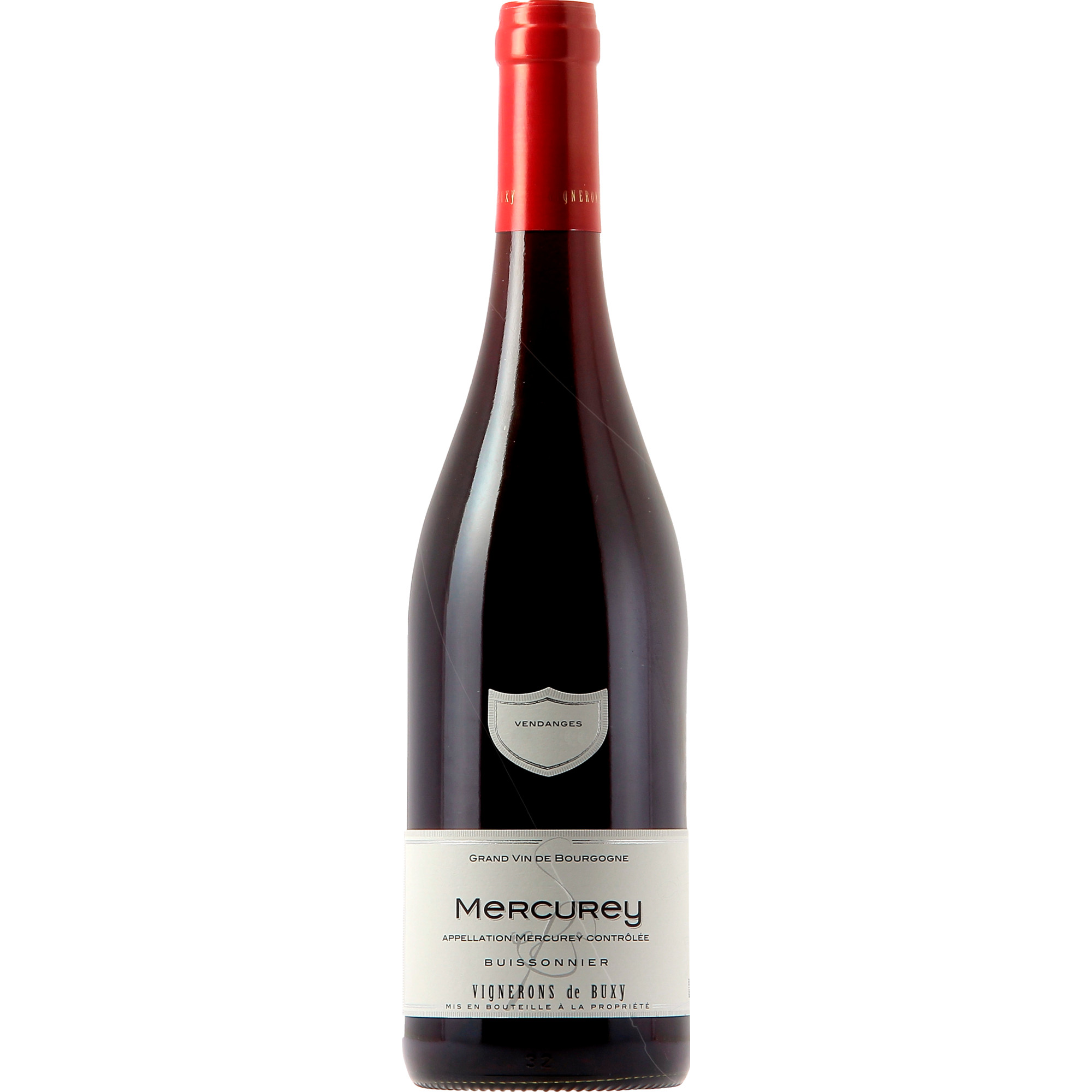 Vignerons de Buxy Mercurey Buissonnier Rouge, Mercurey AOP, Burgund, 2022, Rotwein