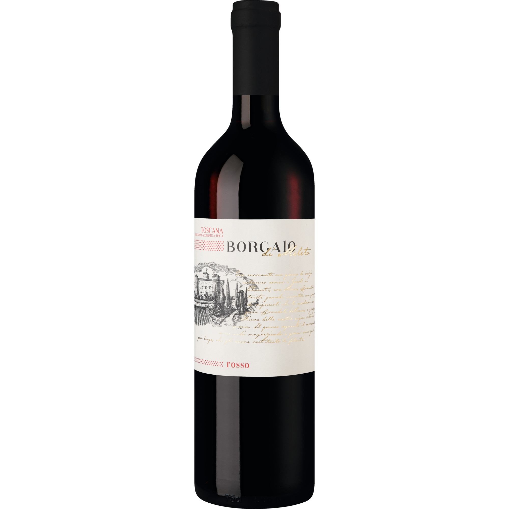 Borgaio Rosso, Toscana IGT, Toskana, 2020, Rotwein