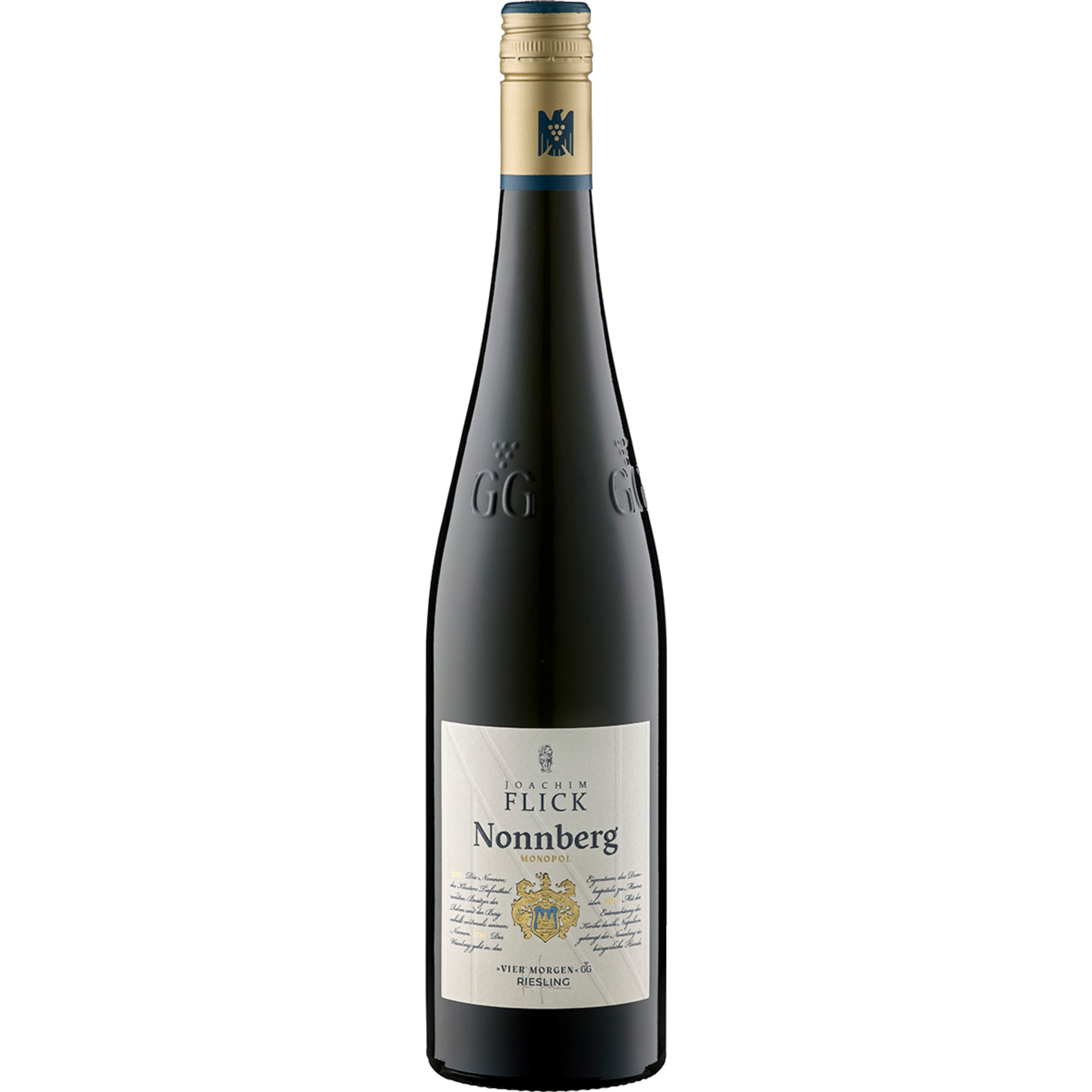 Nonnberg Vier Morgen Riesling GG, Trocken, Rheingau, Rheingau, 2020, Weißwein