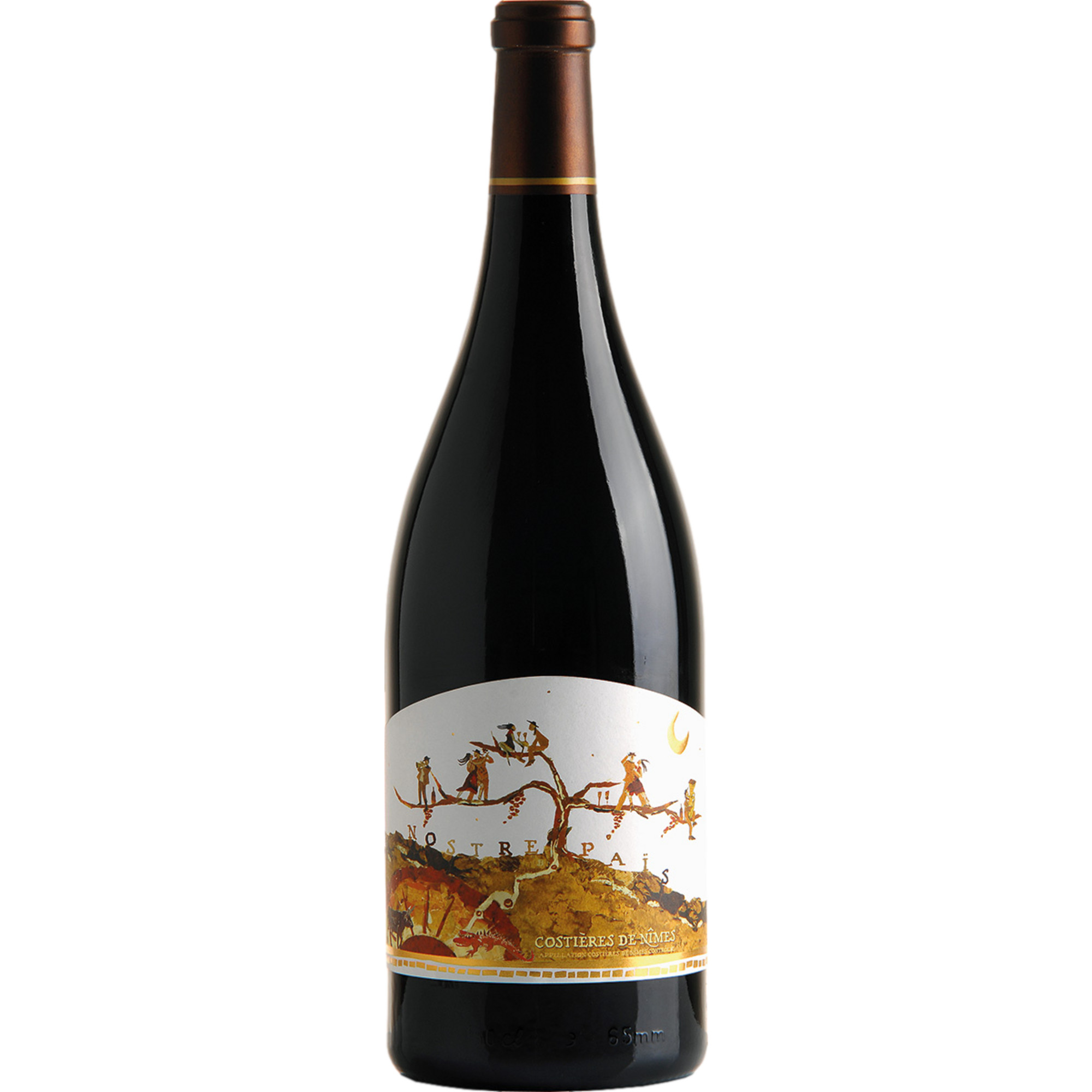 Nostre Pais Rouge Bio, Costières de Nîmes AOP, Magnum, Rhône, 2020, Rotwein