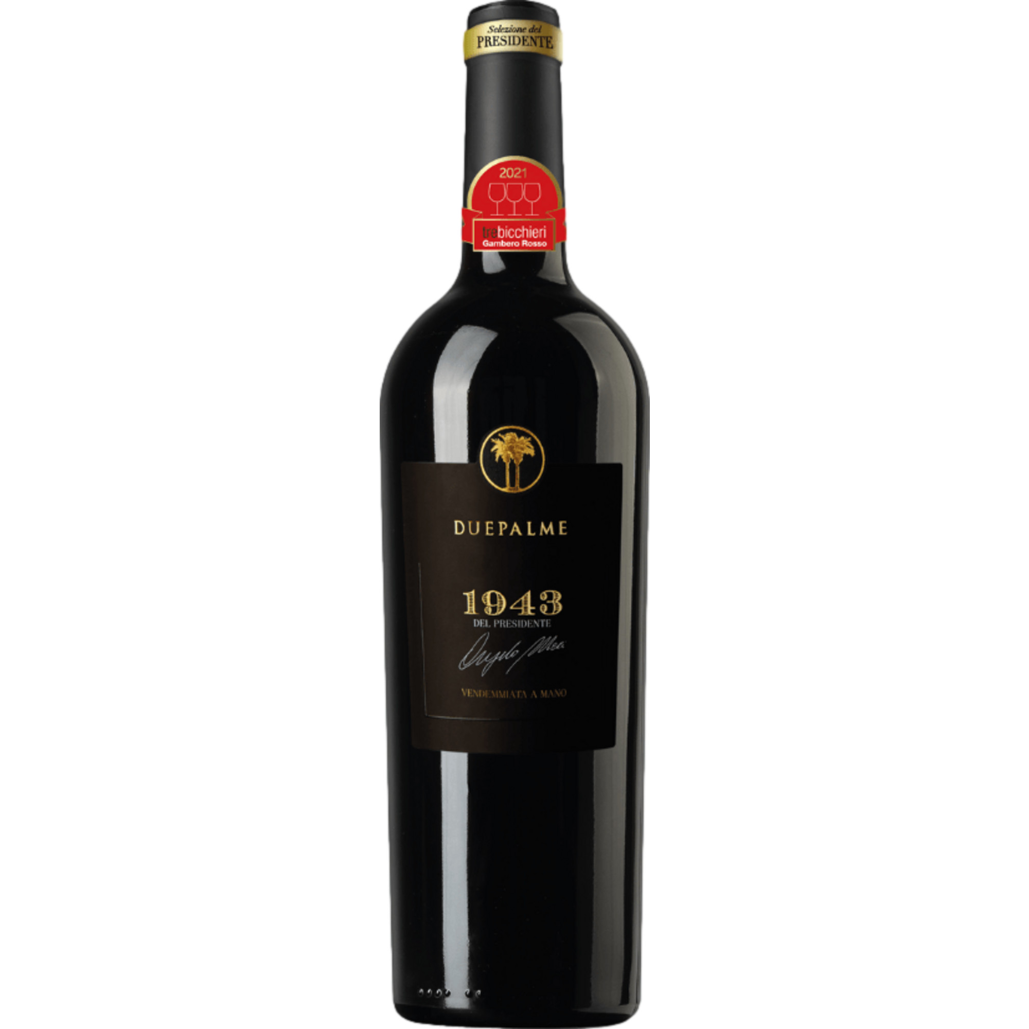 Cantine due Palme 1943 Rosso, Salento IGP, Apulien, 2018, Rotwein