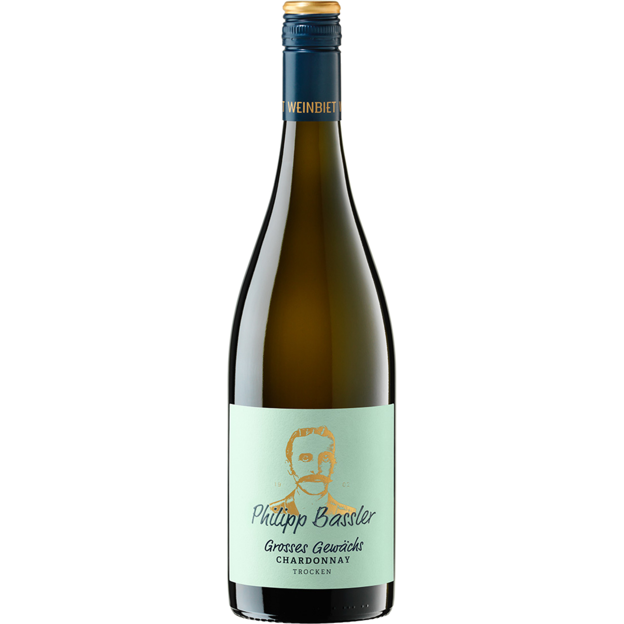 Weinbiet Philipp Bassler Chardonnay GG, Trocken, Pfalz, Pfalz, 2021, Weißwein