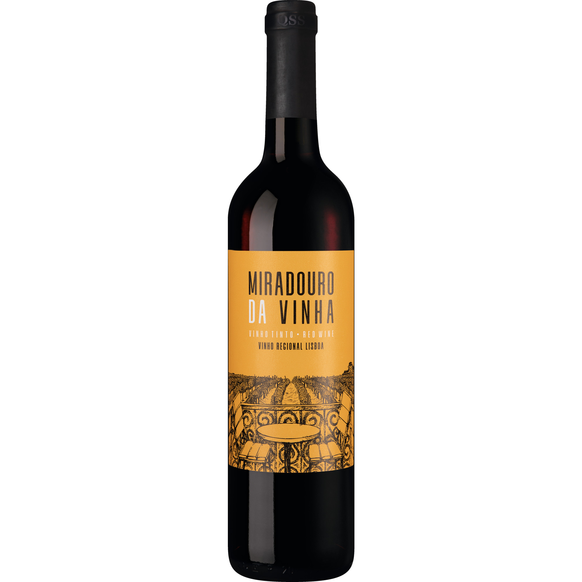 Miradouro da Vinha Tinto, Vinho Regional Lisboa, Lisboa, 2022, Rotwein