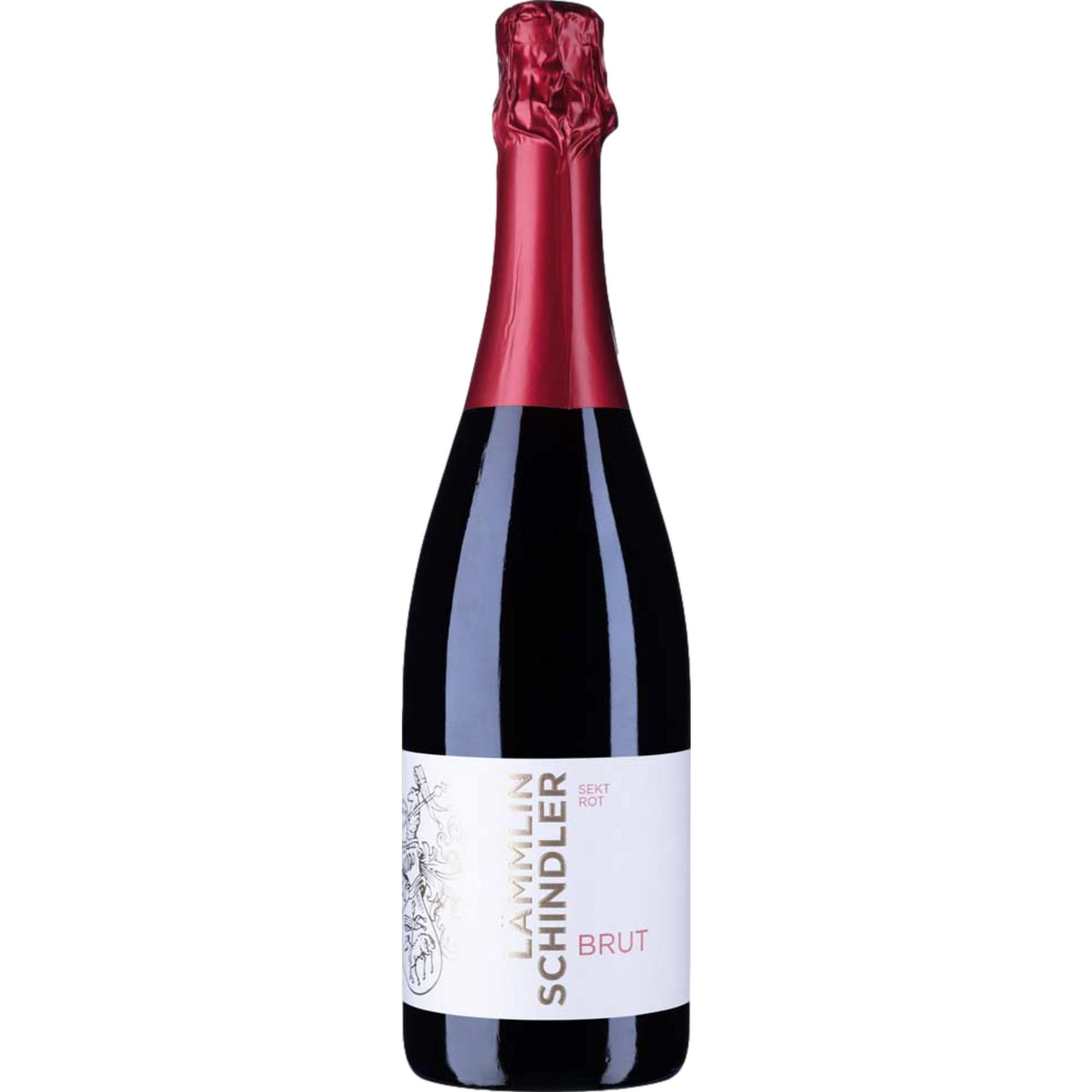 Image of Lämmlin Schindler Rotsekt, Brut, Baden, Baden, Schaumwein