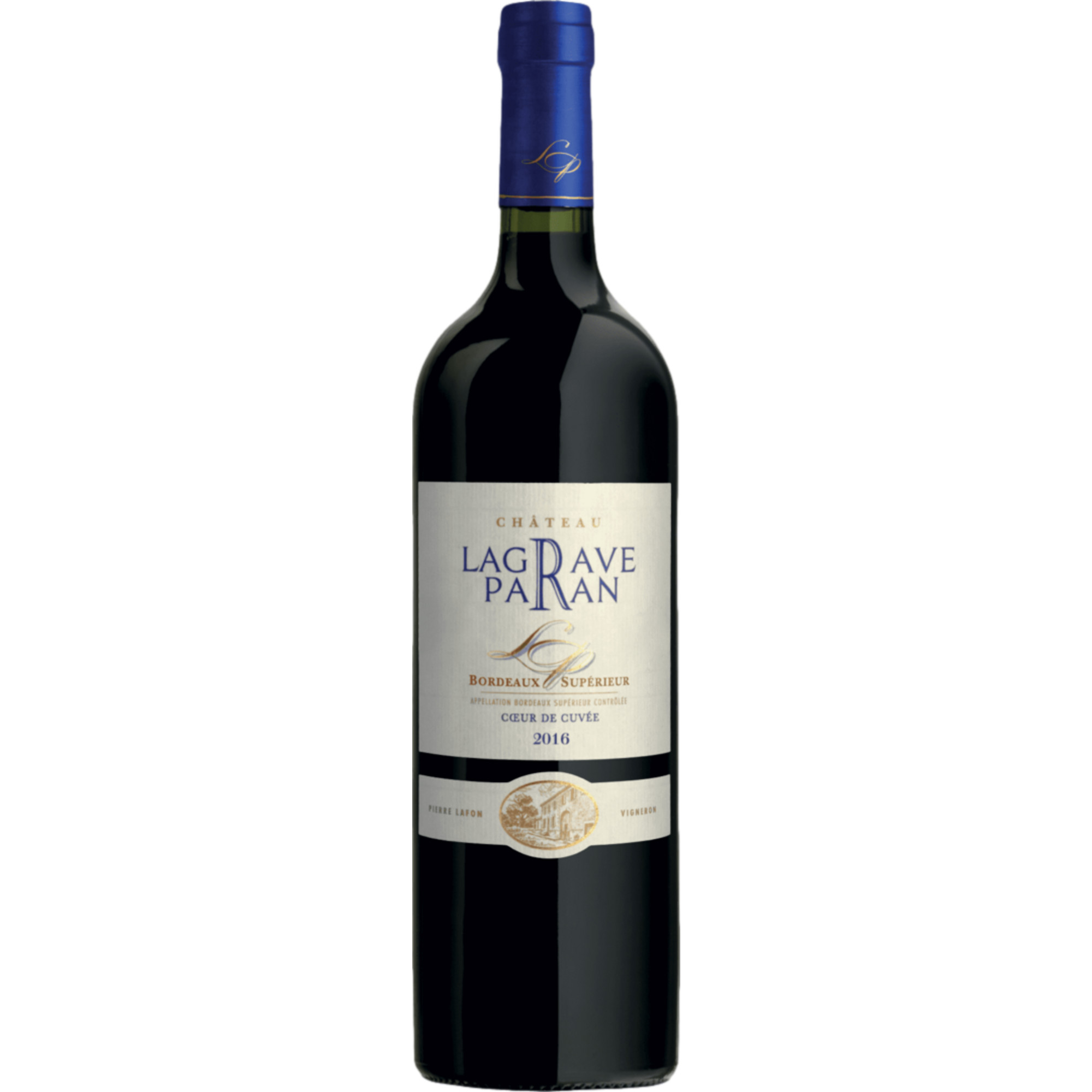 Château Lagrave Paran Coeur de Cuvée, Bordeaux Supérieur AOP, Bordeaux, 2019, Rotwein