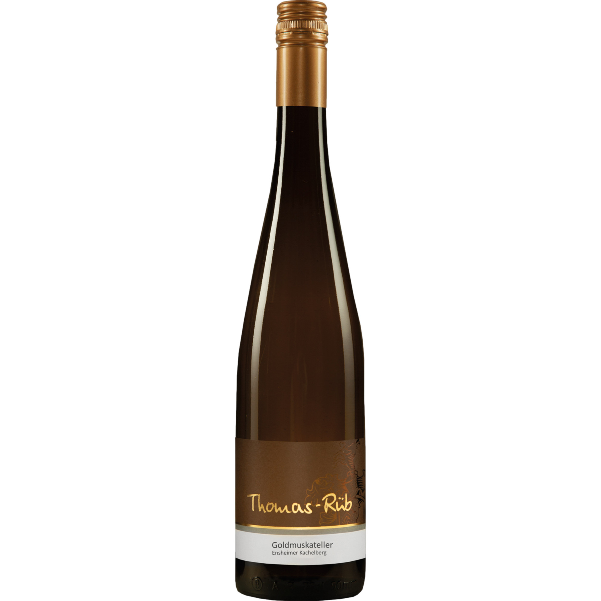 Thomas-Rüb Goldmuskateller QbA, Feinherb, Rheinhessen, Rheinhessen, 2023, Weißwein