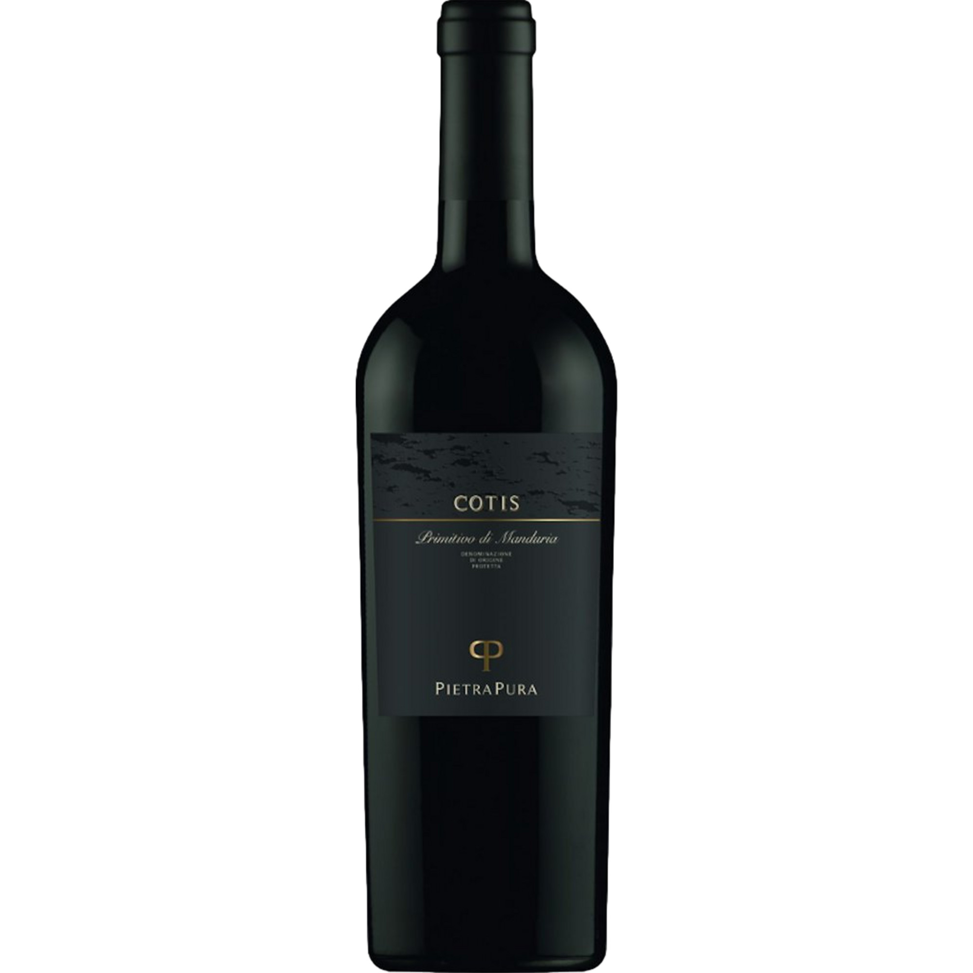 Pietra Pura Cotis Primitivo di Manduria, Primitivo di Manduria DOC, Apulien, 2019, Rotwein