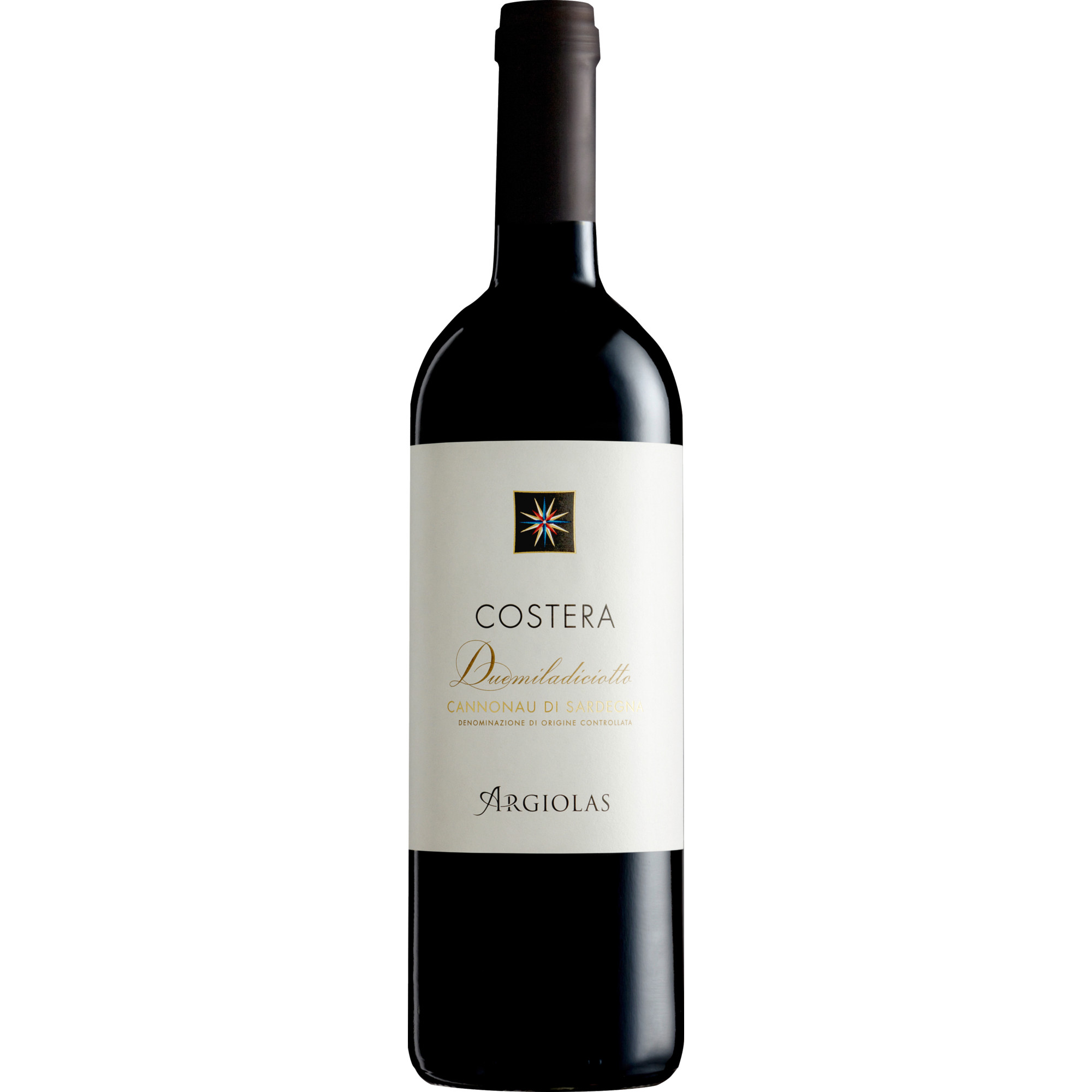 Argiolas Costera Cannonau Rosso, Cannonau di Sardegna DOC, Sardinien, 2021, Rotwein