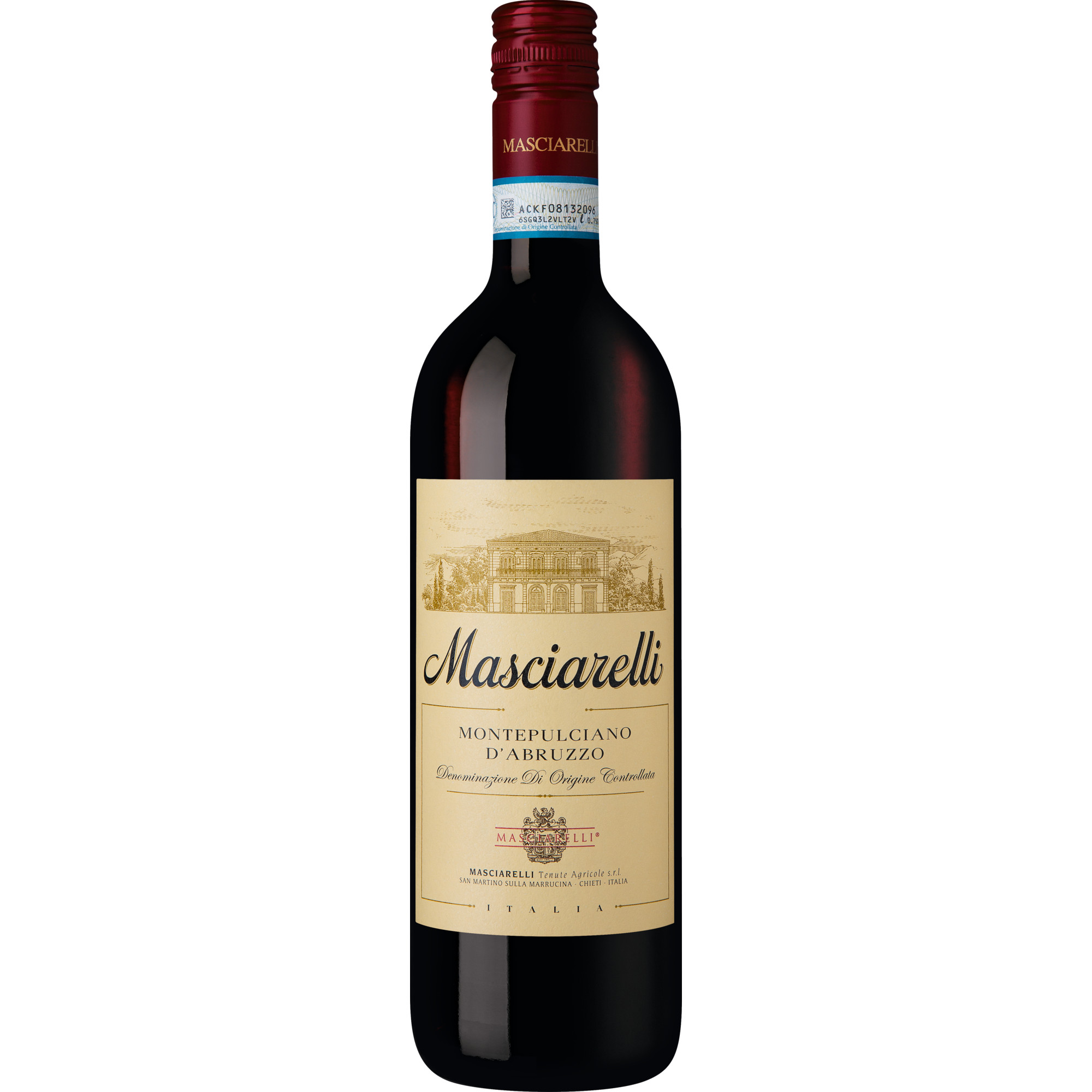 Masciarelli Montepulciano, Montepulciano d%27Abruzzo DOC, Abruzzen, 2022, Rotwein Masciarelli Tenute Agricole srl , Via Gamberale, 2 , 66010, San Martino sulla Marrucina (CH), Italy Hawesko DE