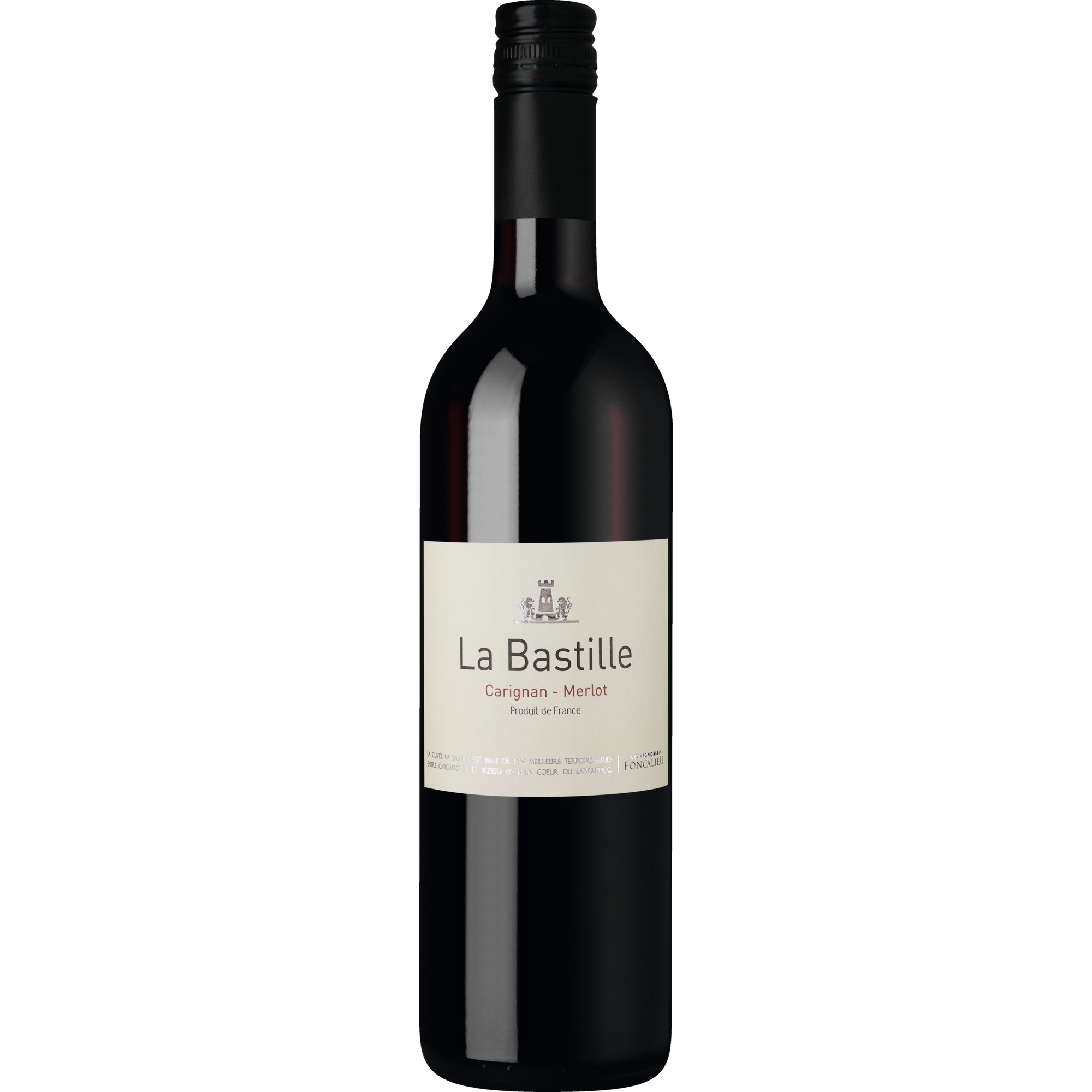 La Bastille Carignan Merlot, Vin de France, Languedoc-Roussillon, 2022, Rotwein