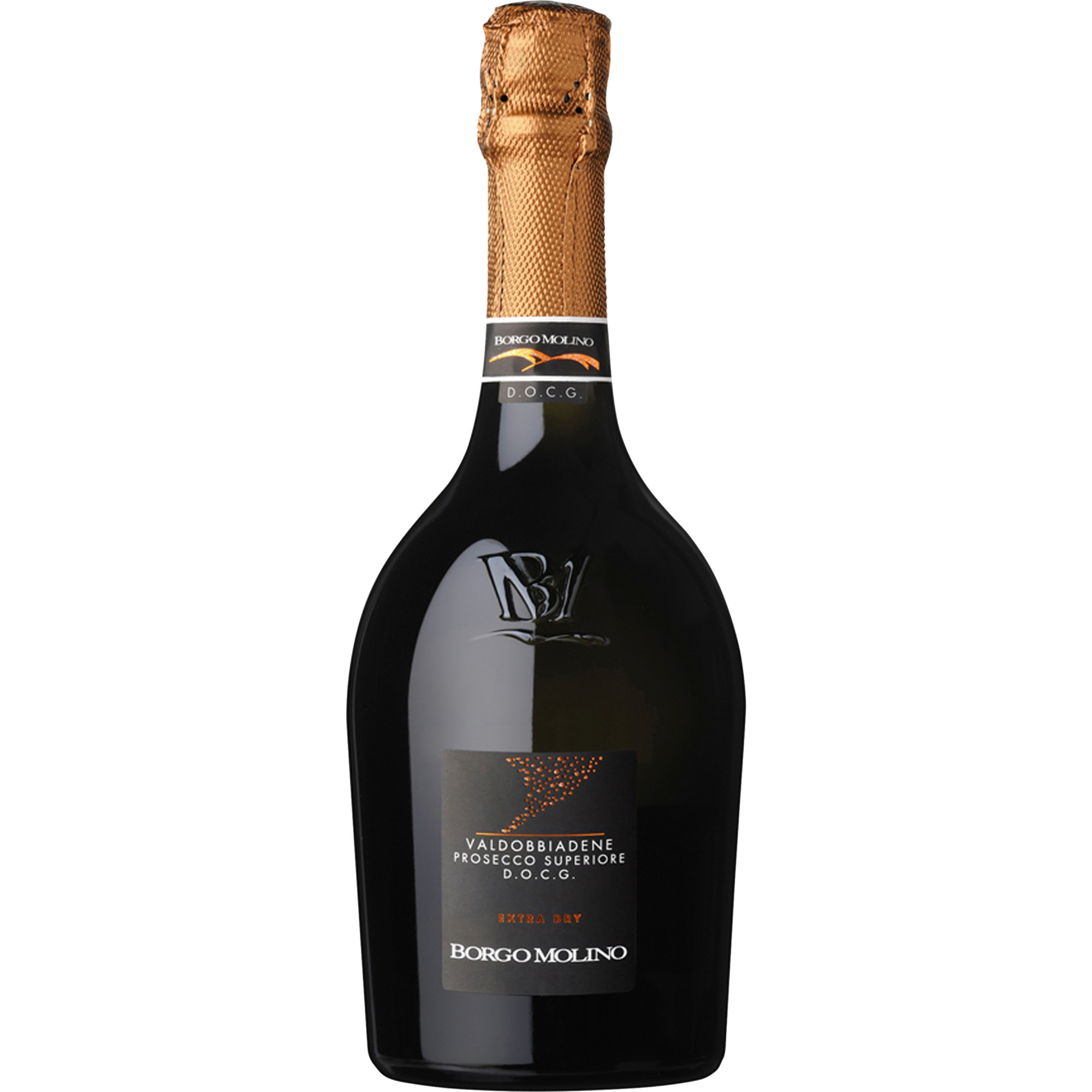 Image of Borgo Molino Prosecco Superiore Spumante, Extra Dry, Valdobbiadene Prosecco DOCG, Venetien, Schaumwein
