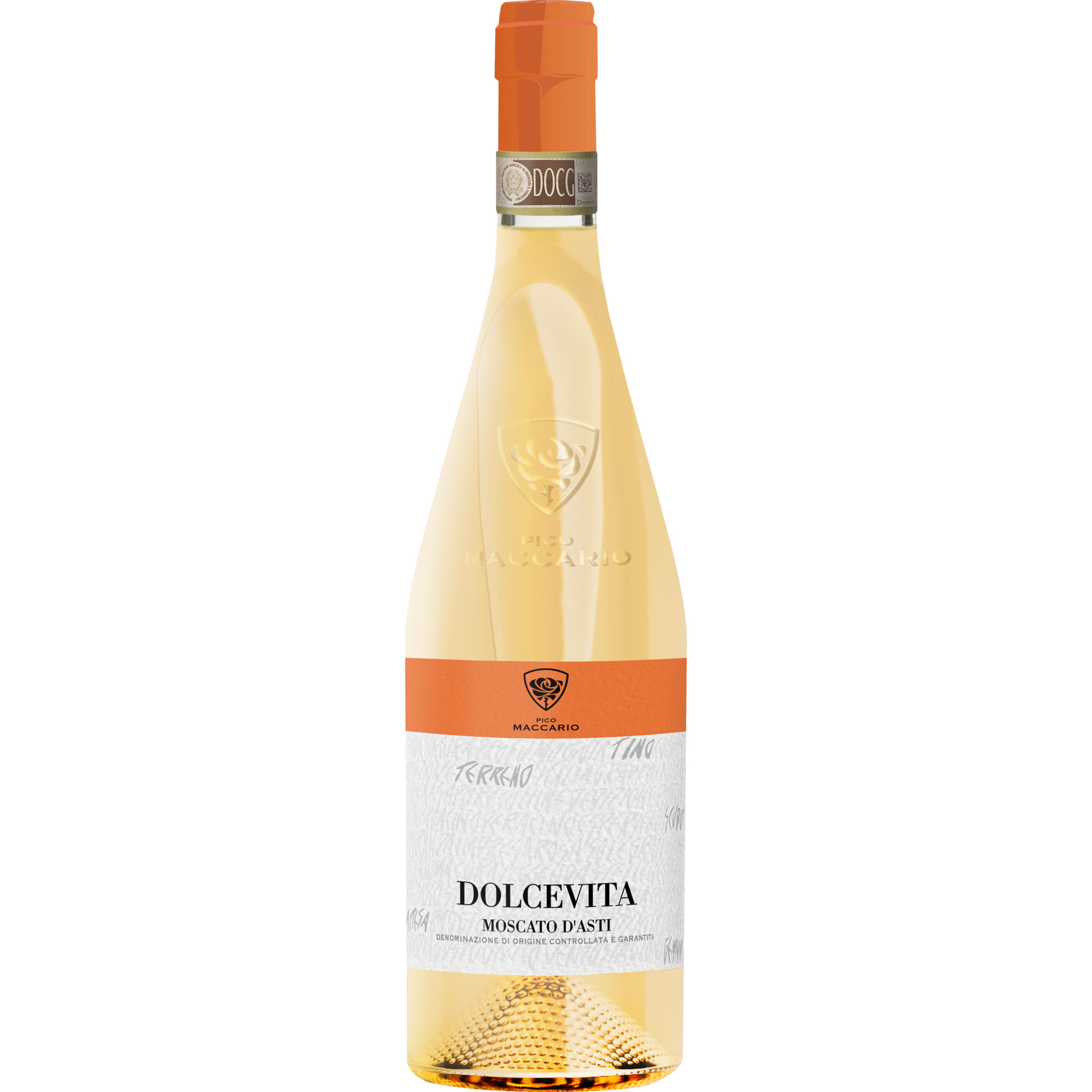 Pico Maccario Dolce Vita, Moscato d'Asti DOCG, Piemont, 2023, Weißwein