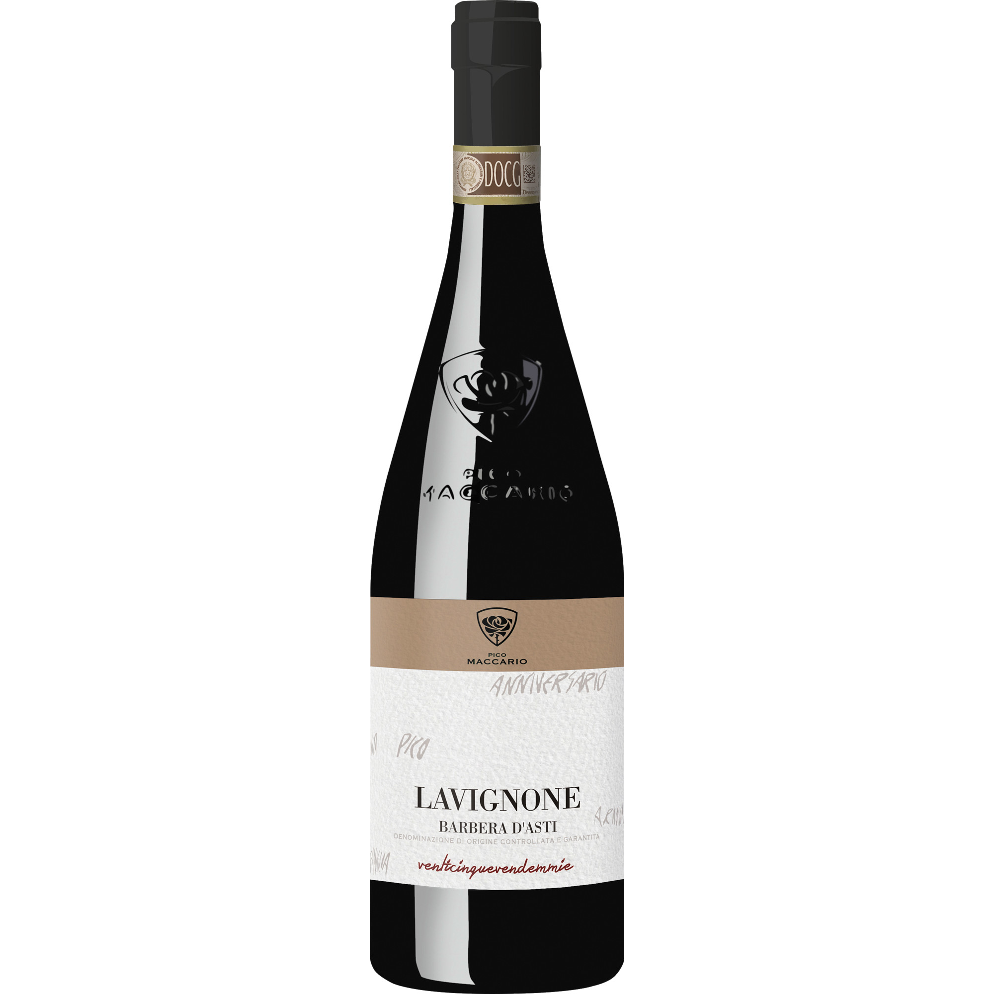 Pico Maccario Lavignone, Barbera d'Asti DOCG, Piemont, 2022, Rotwein