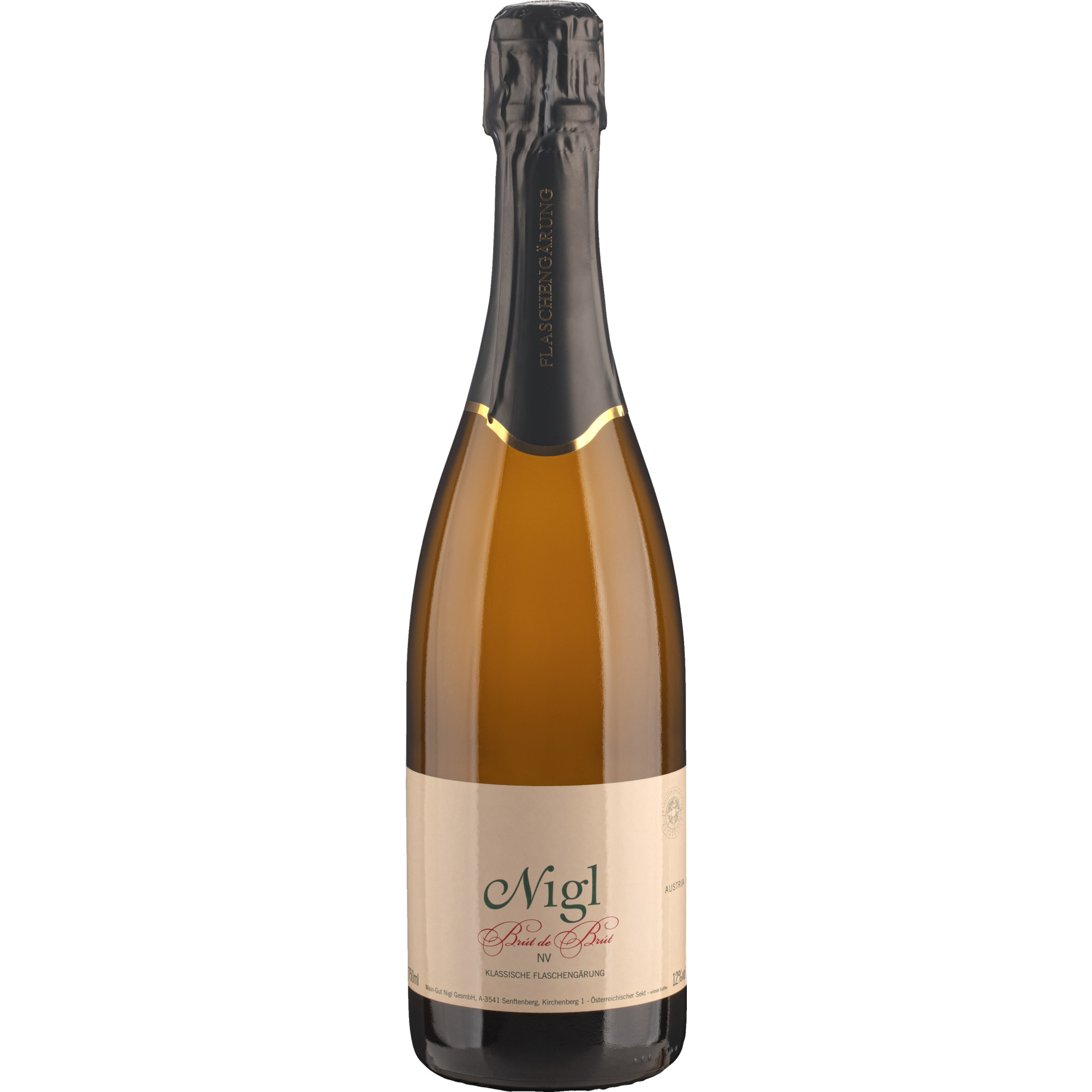 Image of Nigl Cuvée Sekt Brut de Brut - Schaumwein, Österreich, brut, 0,75l