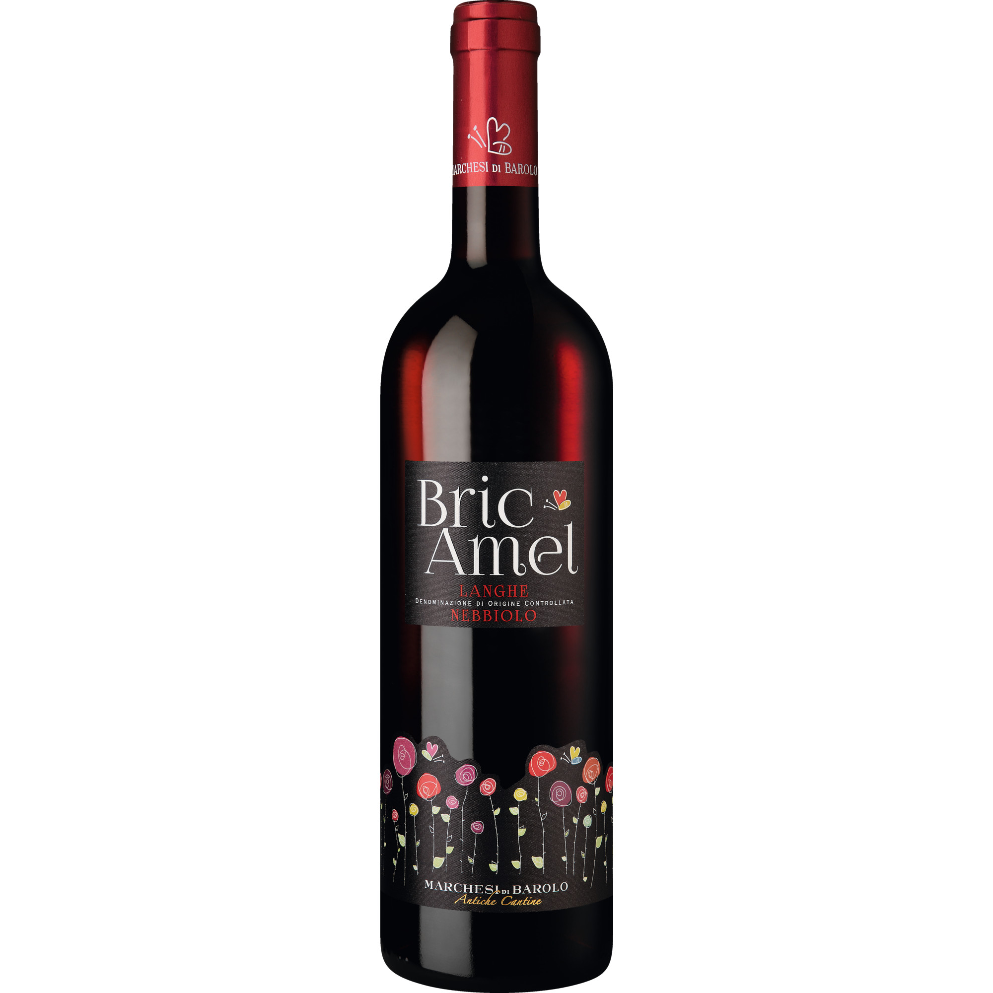 Bric Amel Langhe Nebbiolo, Langhe DOC, Piemont, 2023, Rotwein