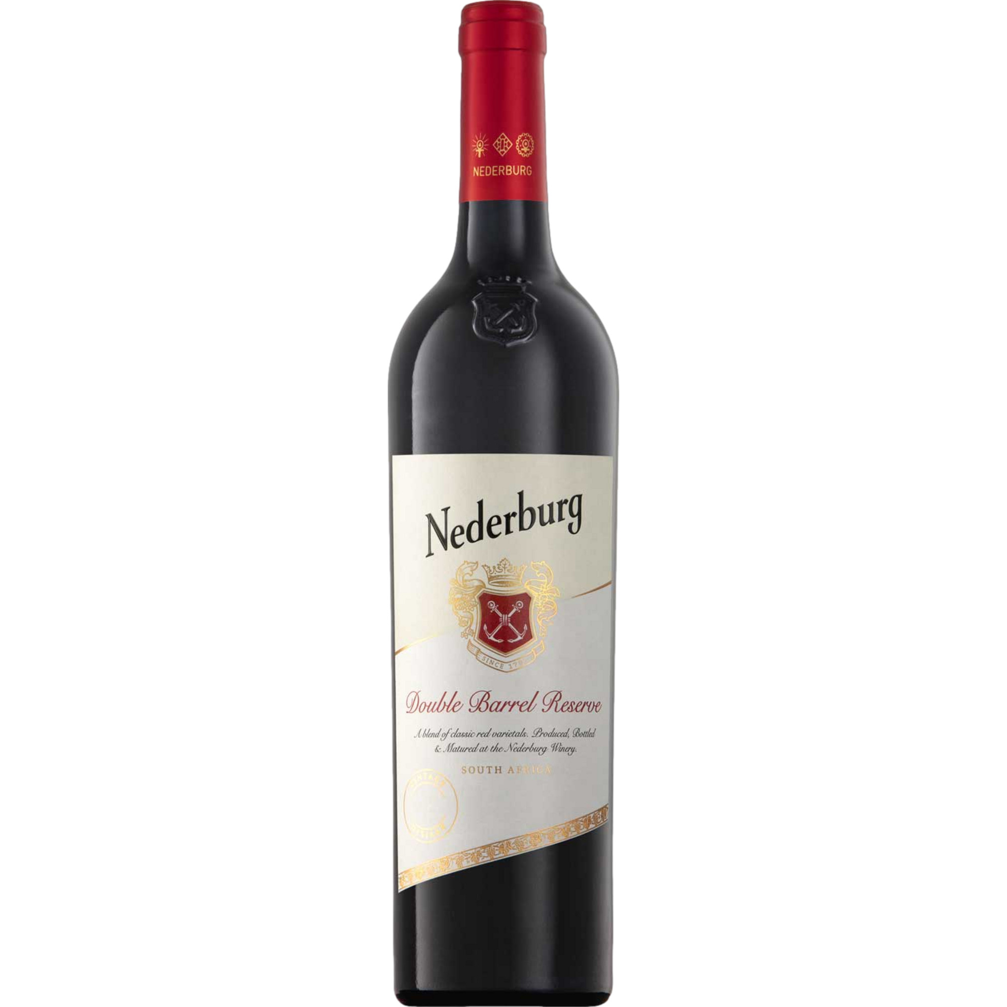 Nederburg Double Barrel Reserve, WO Western Cape, Western Cape, 2021, Rotwein - Rotwein
