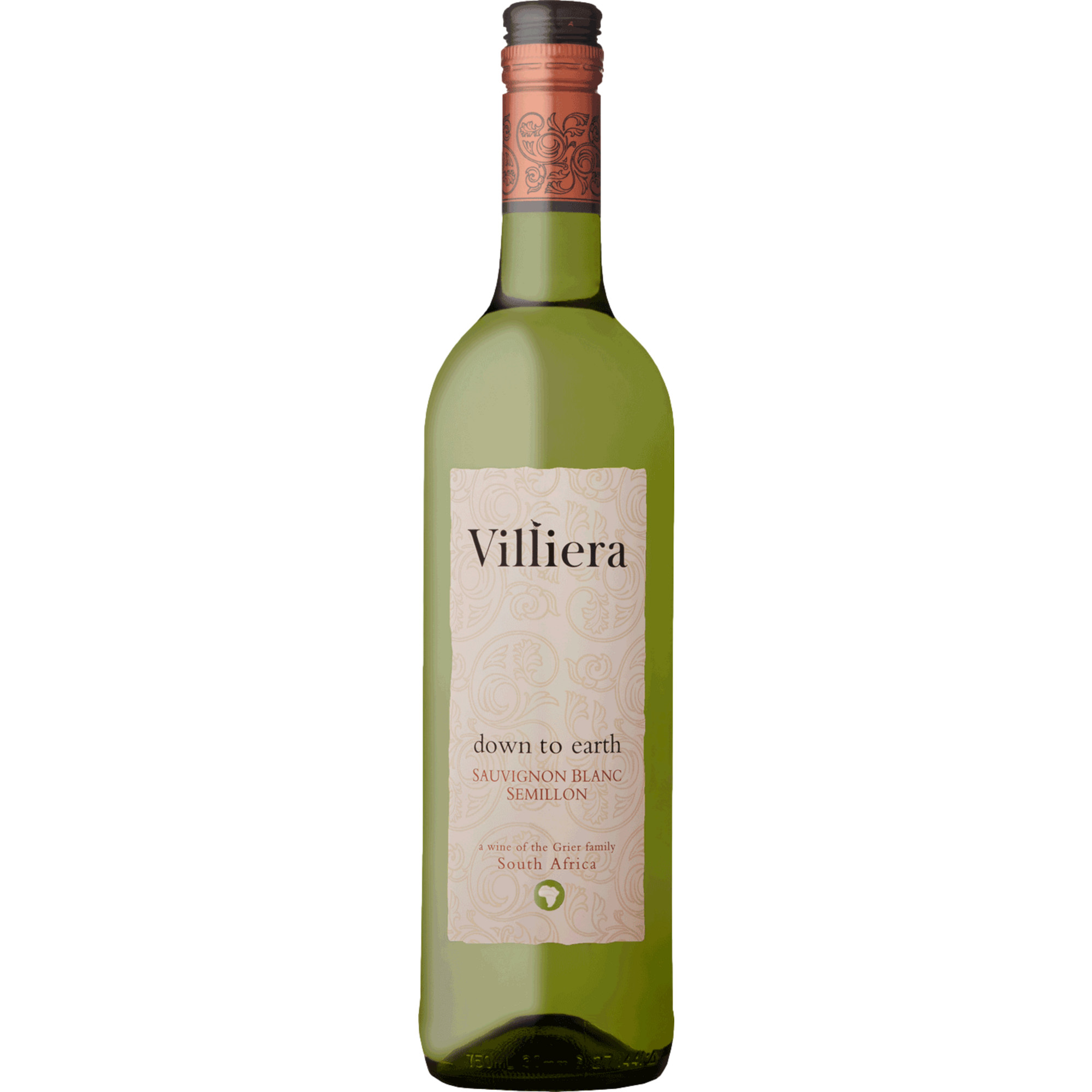 Villiera Down to Earth White Blend, WO Stellenbosch, Western Cape, 2022, Weißwein