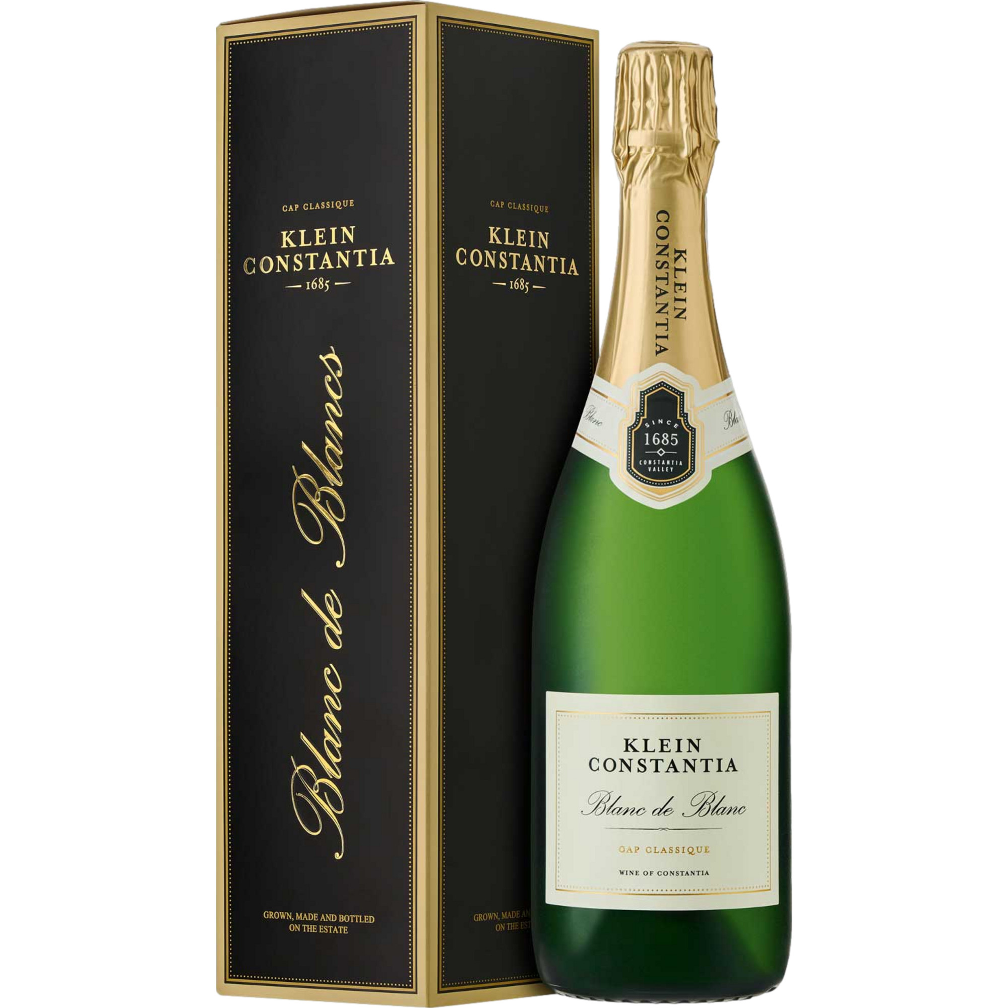 Klein Constantia Cap Classique Blanc de Blanc, Brut, WO Constantia, Western Cape, 2020, Schaumwein - Sekt & Crémant