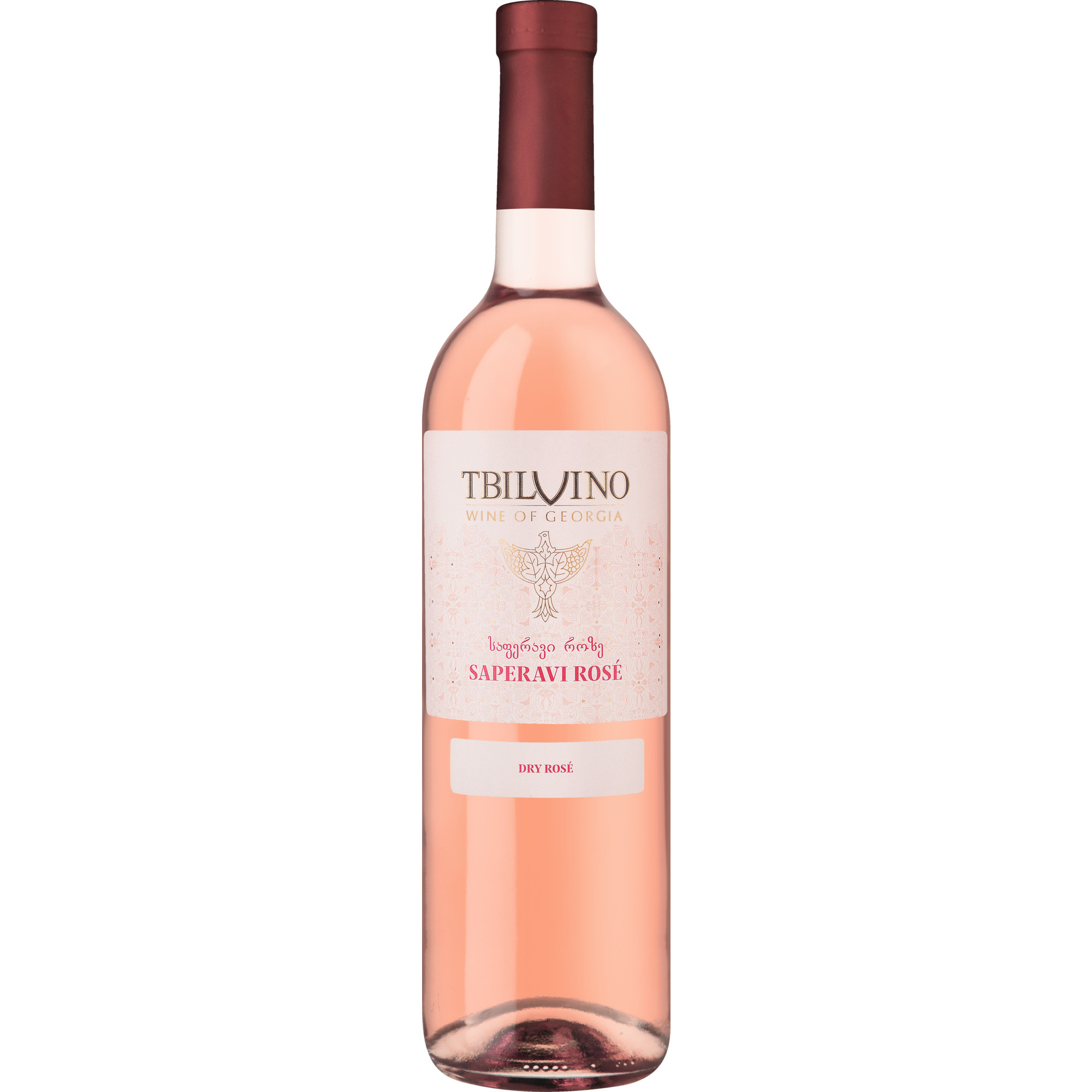 Image of Tbilvino Saperavi Rosé, Trocken, Georgien, Kakheti, 2023, Roséwein