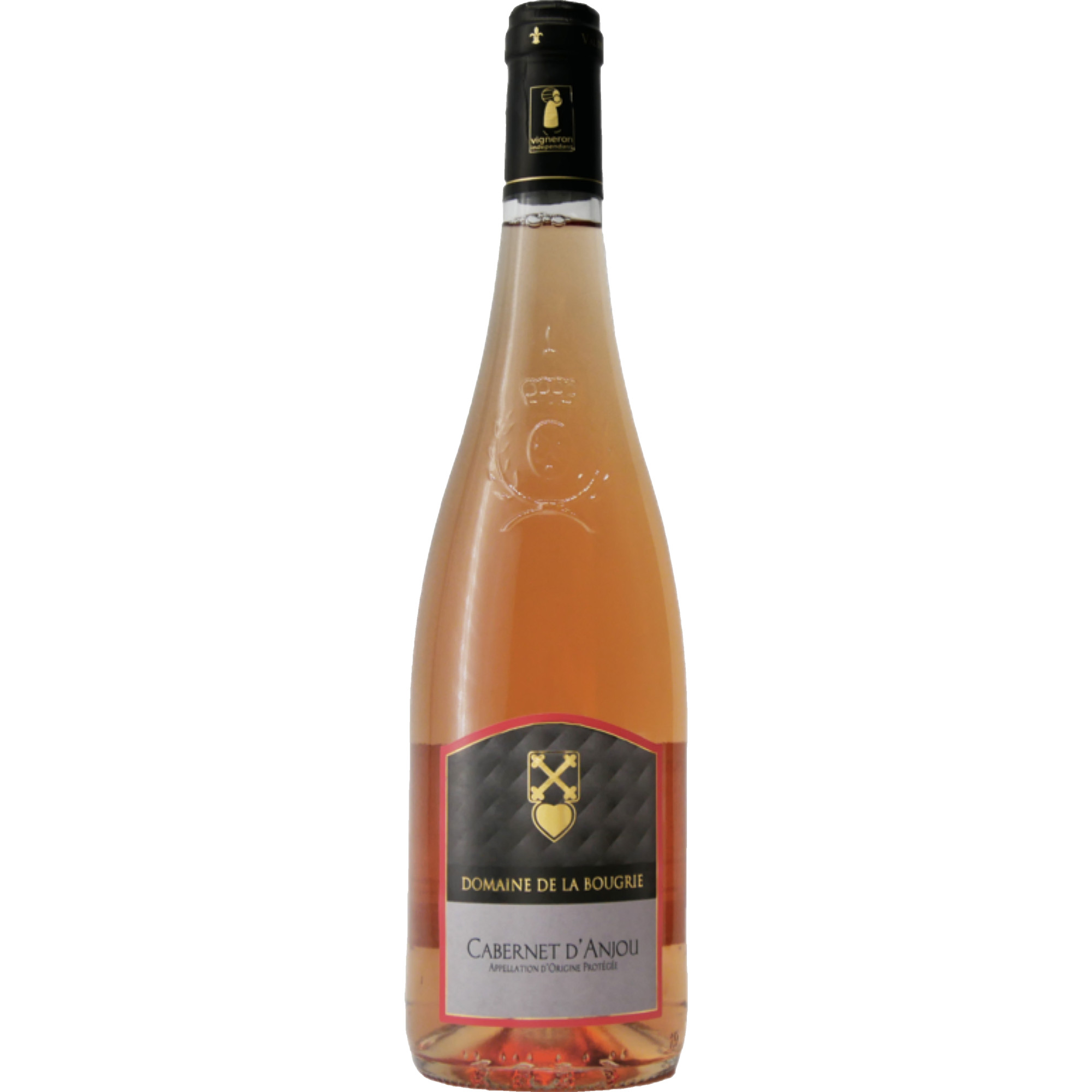 Domaine de la Bougrie Cabernet d'Anjou Rosé, Cabernet d'Anjou AOP, Loire, 2023, Roséwein