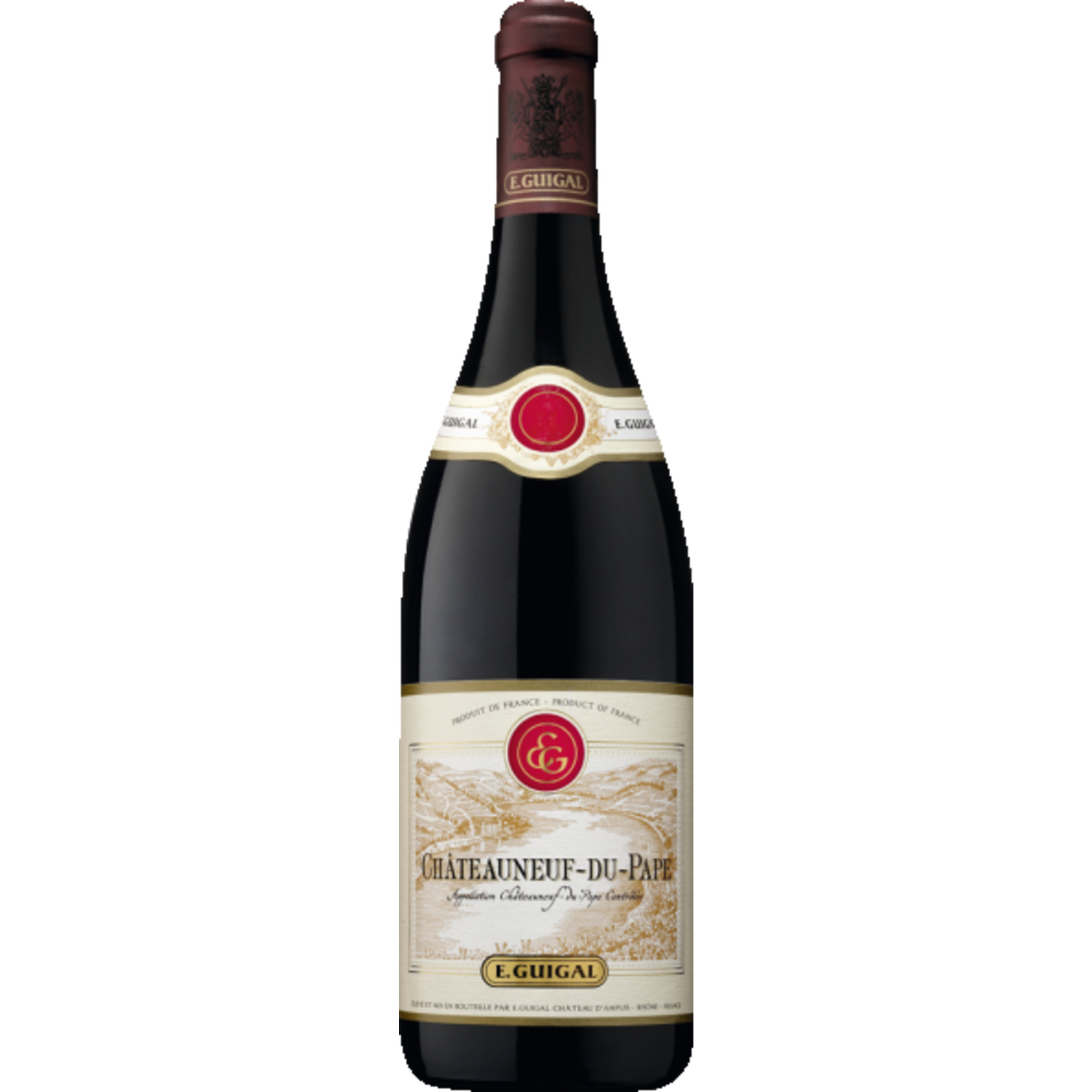 Guigal Châteauneuf-du-Pape, Châteauneuf-du-Pape AOP, Rhône, 2019, Rotwein - Rotwein