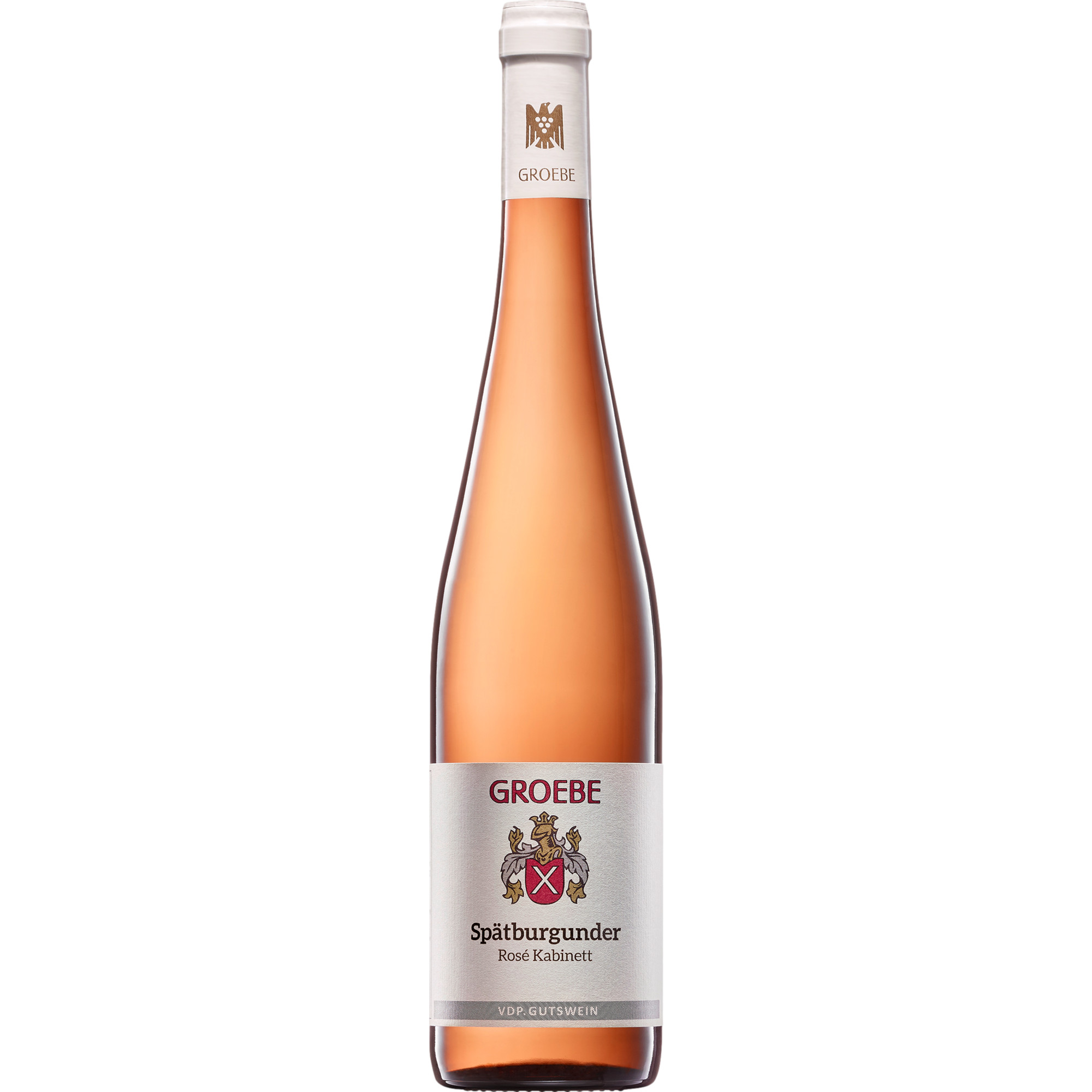 Groebe Spätburgunder Rosé Kabinett, Feinfruchtig, Rheinhessen, Rheinhessen, 2023, Roséwein