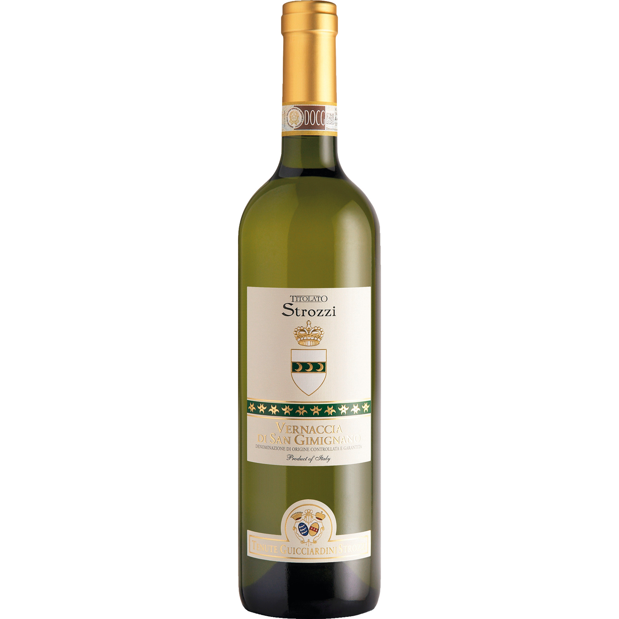 Titolato Strozzi Vernaccia di San Gimignano, Toskana DOCG, Toskana, 2023, Weißwein