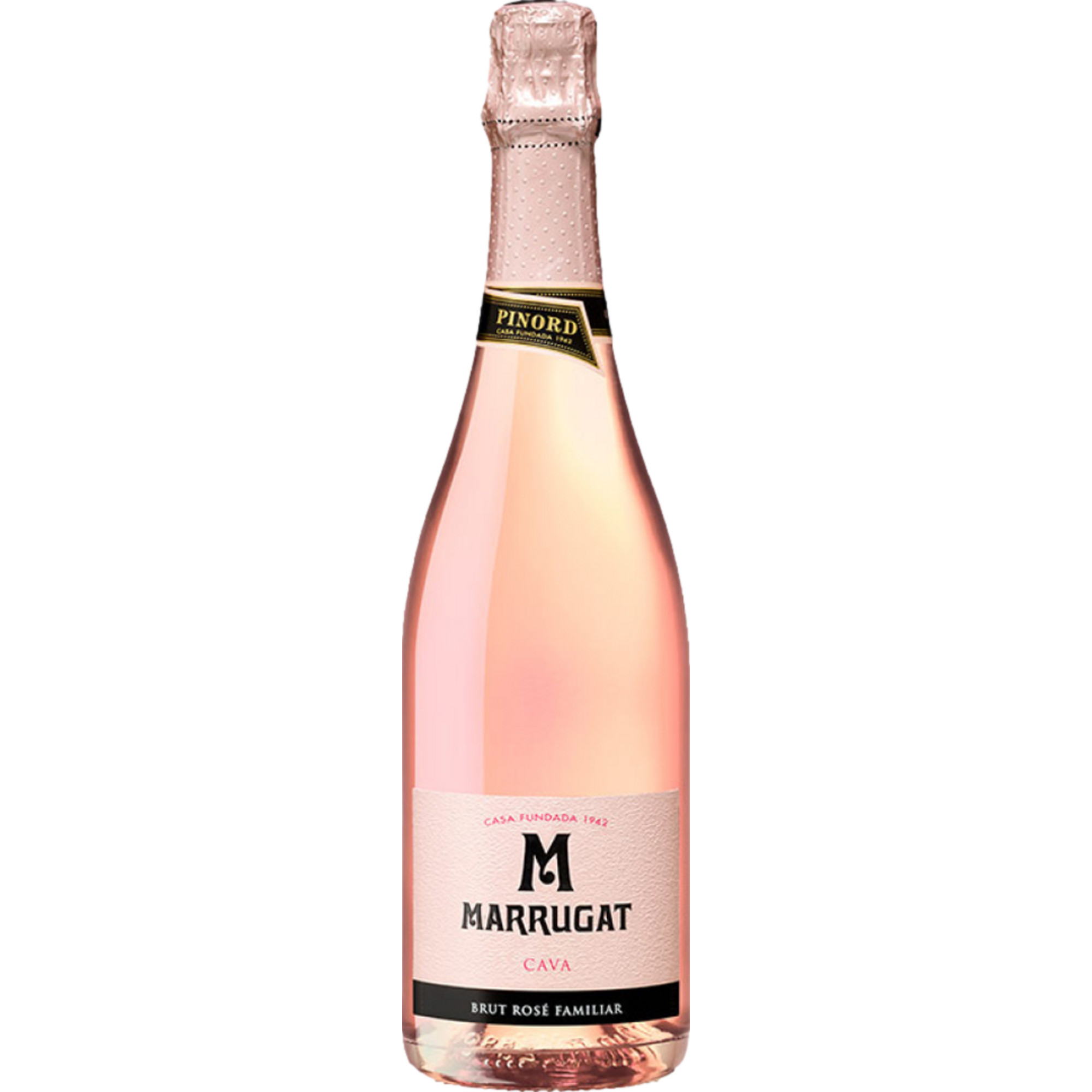 Pinord Marrugat Rosado, Brut, Cava DO, Katalonien, Schaumwein - Sekt & Crémant