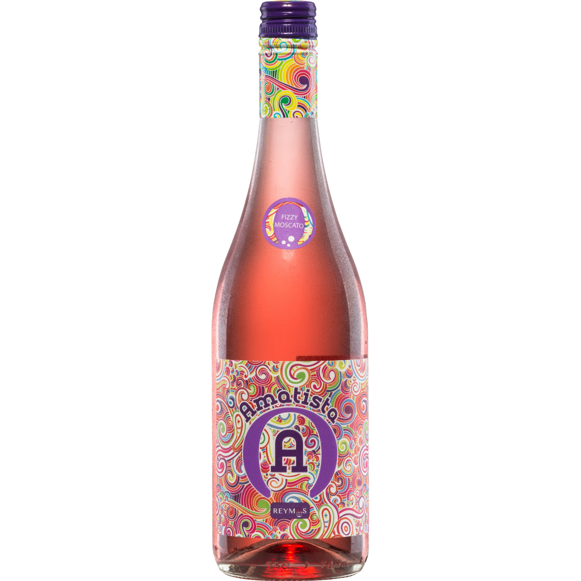 Image of Amatista Moscato Rosado Frizzante Do - Schaumwein - Anecoop, Spanien, lieblich, 0,75l