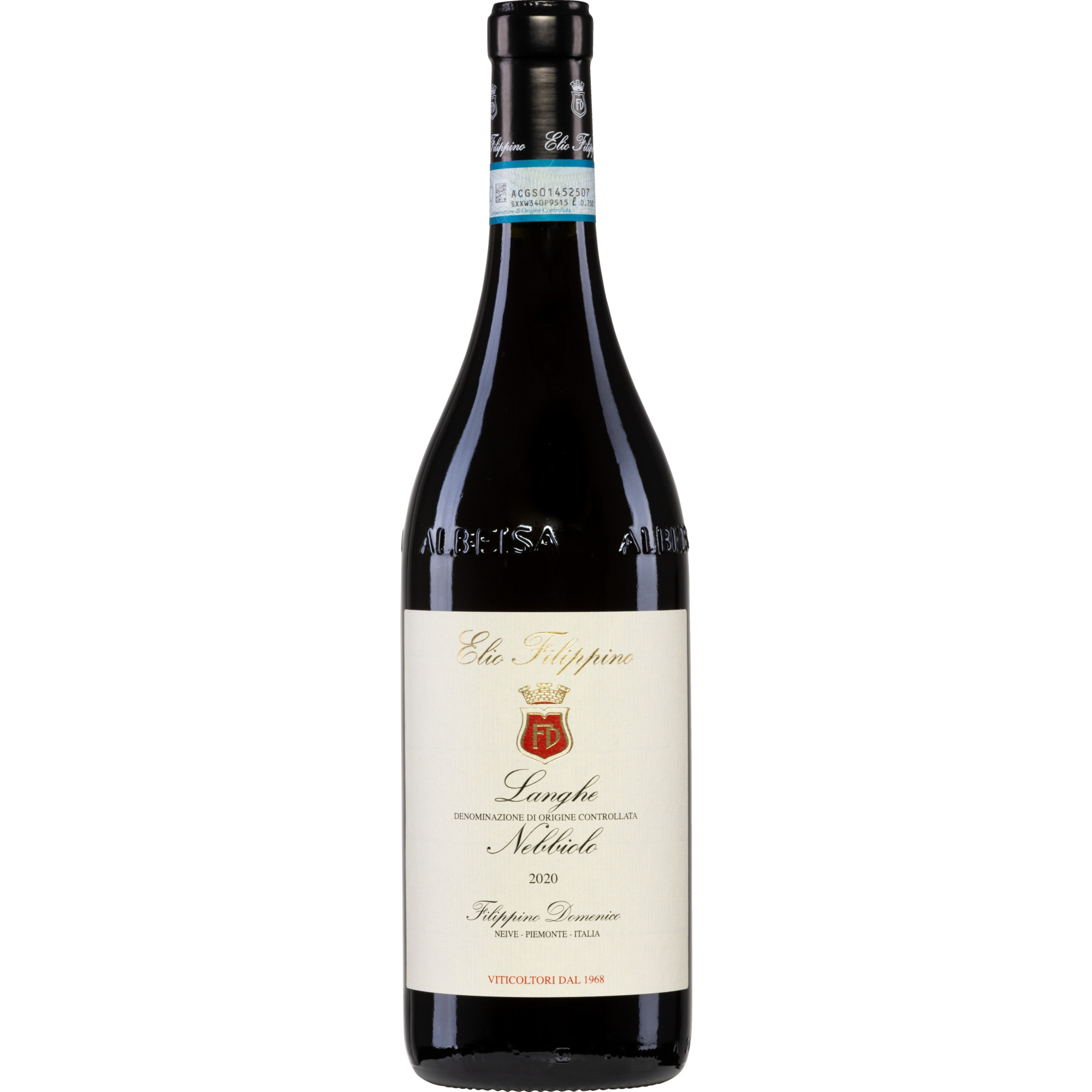 Elio Filippino Nebbiolo, Langhe DOC, Piemont, 2022, Rotwein