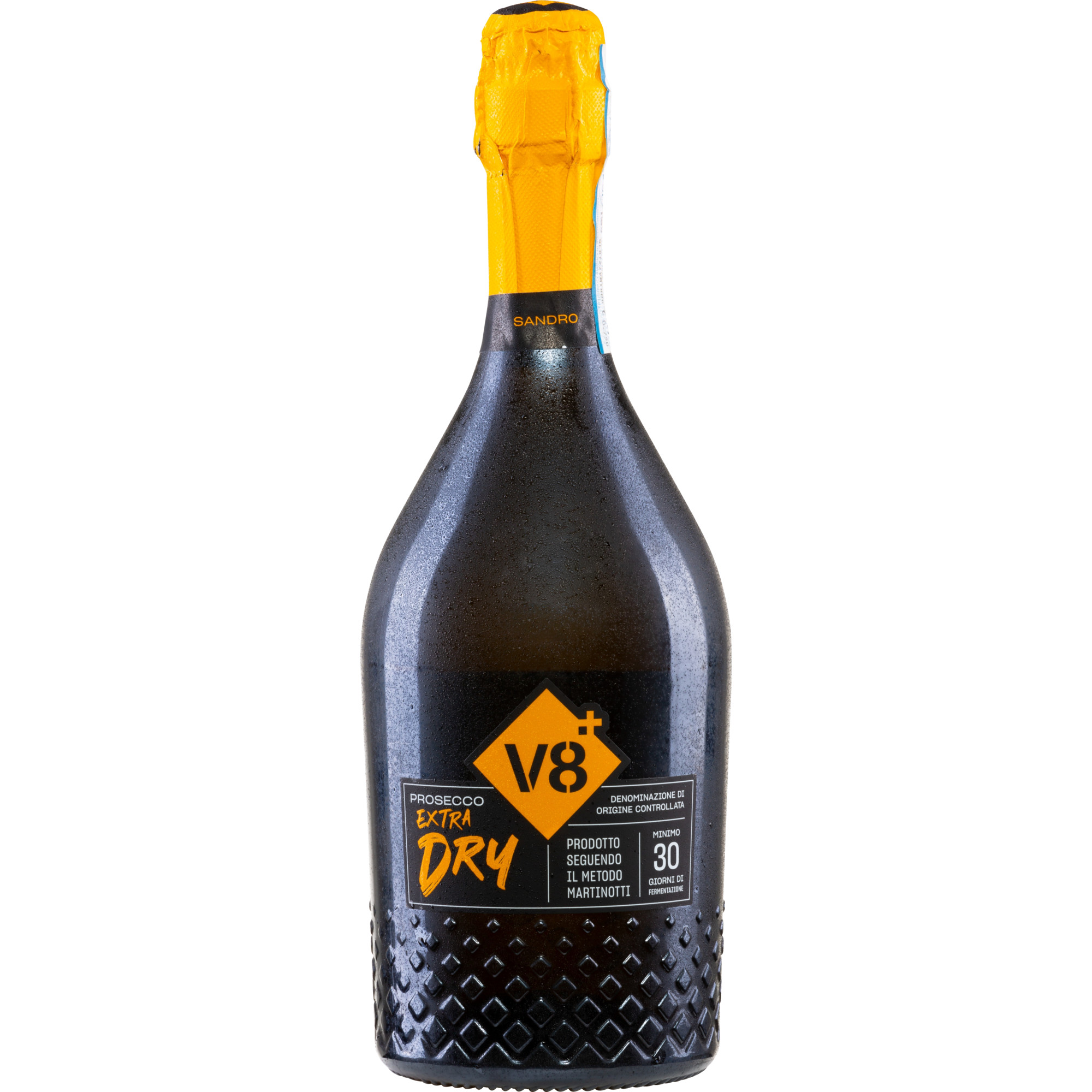 Image of v8+ Sandro Prosecco, Extra Dry, Prosecco DOC, Venetien, Perlwein / Secco