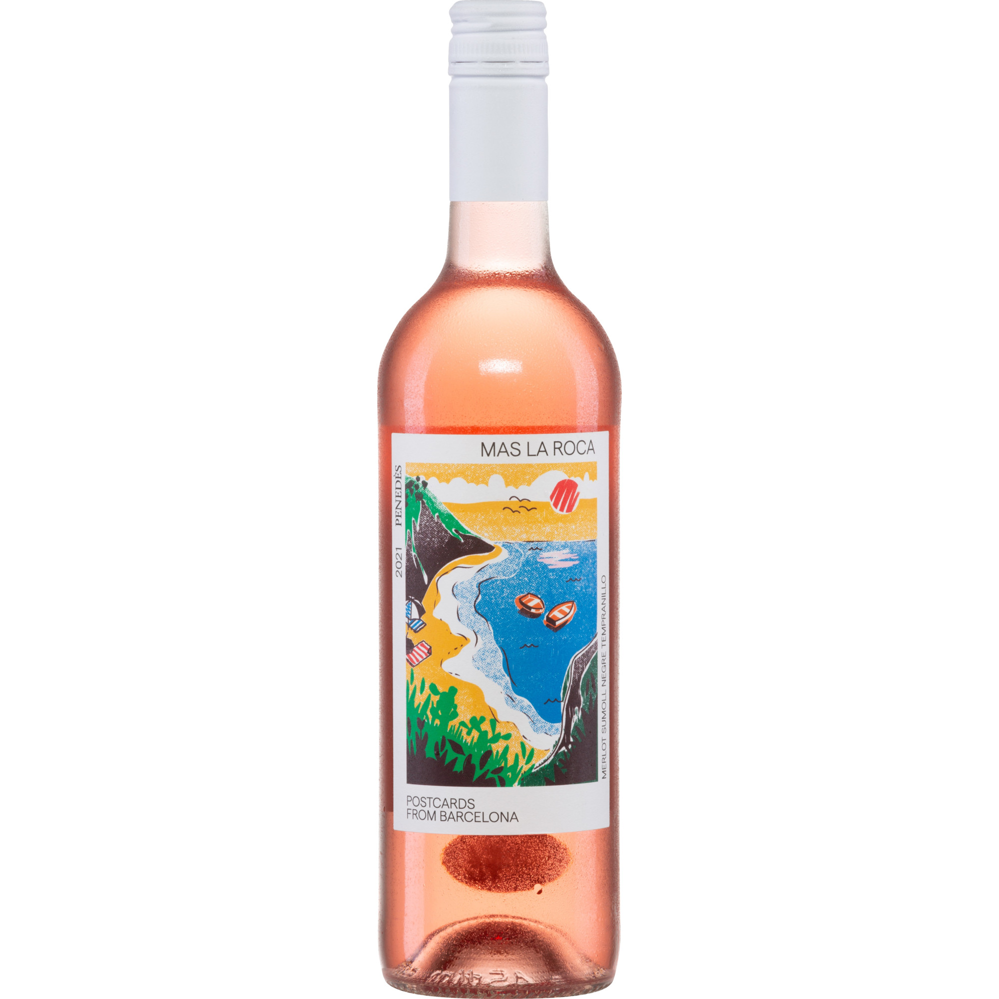 Mas La Roca Rosado, Penedès DO, Katalonien, 2022, Roséwein