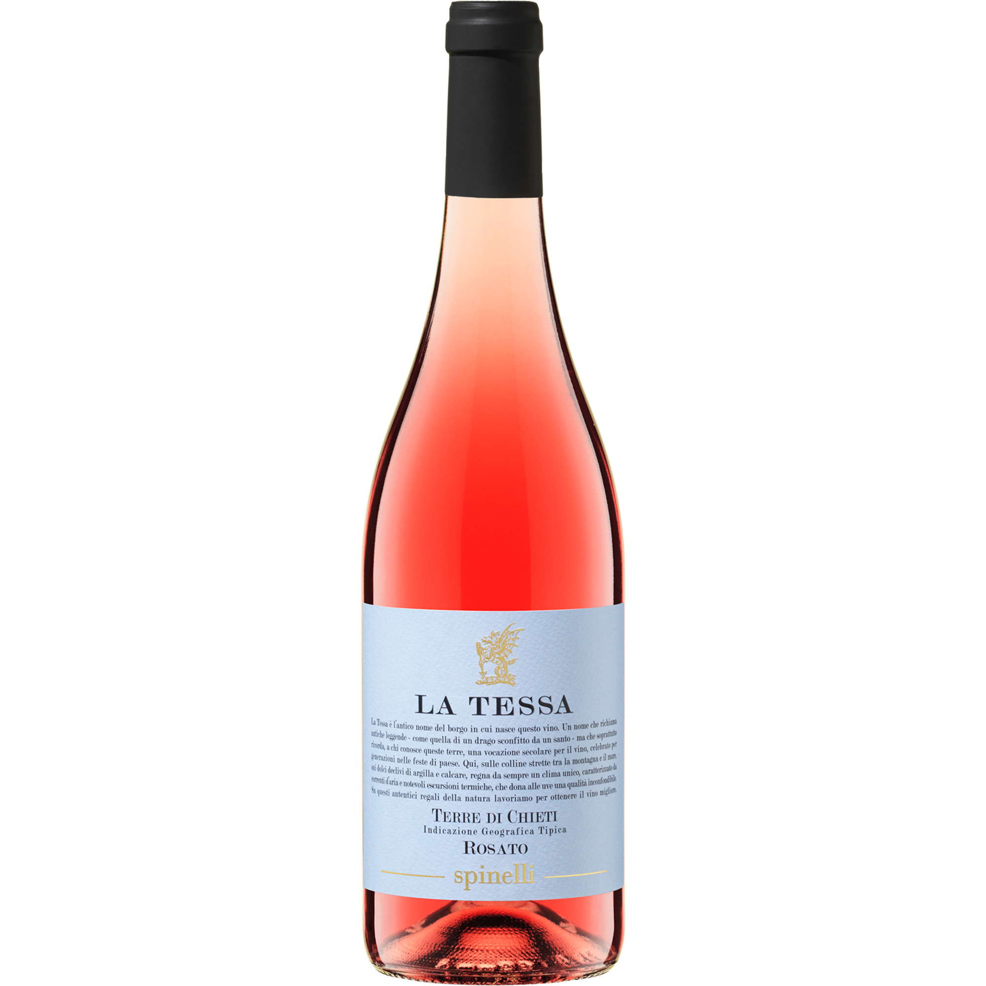 Cantine Spinelli La Tessa Rosato, Terre di Chieti IGT, Abruzzen, 2023, Roséwein