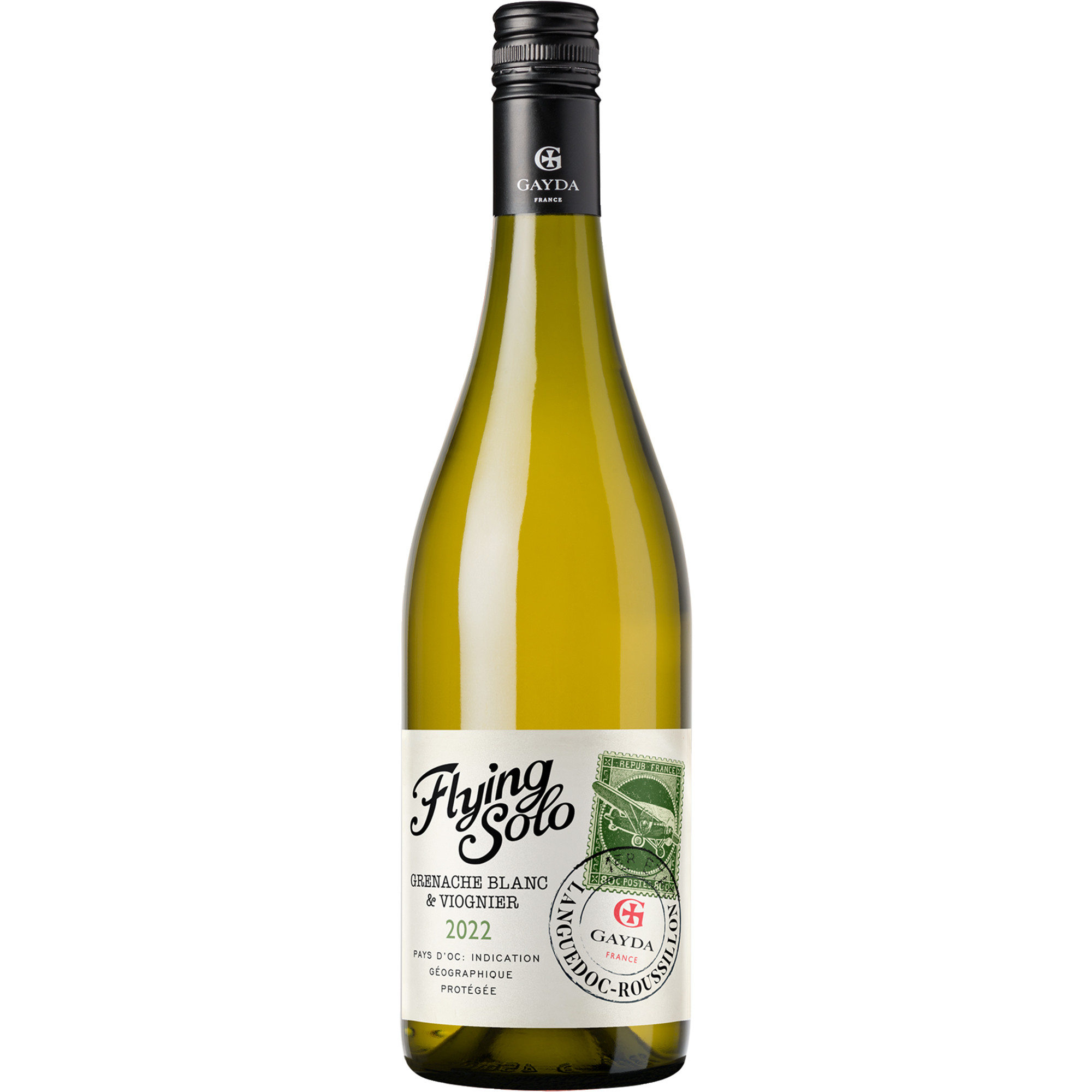 Domaine Gayda Flying Solo Blanc, Pays d'Oc IGP, Languedoc-Roussillon, 2023, Weißwein