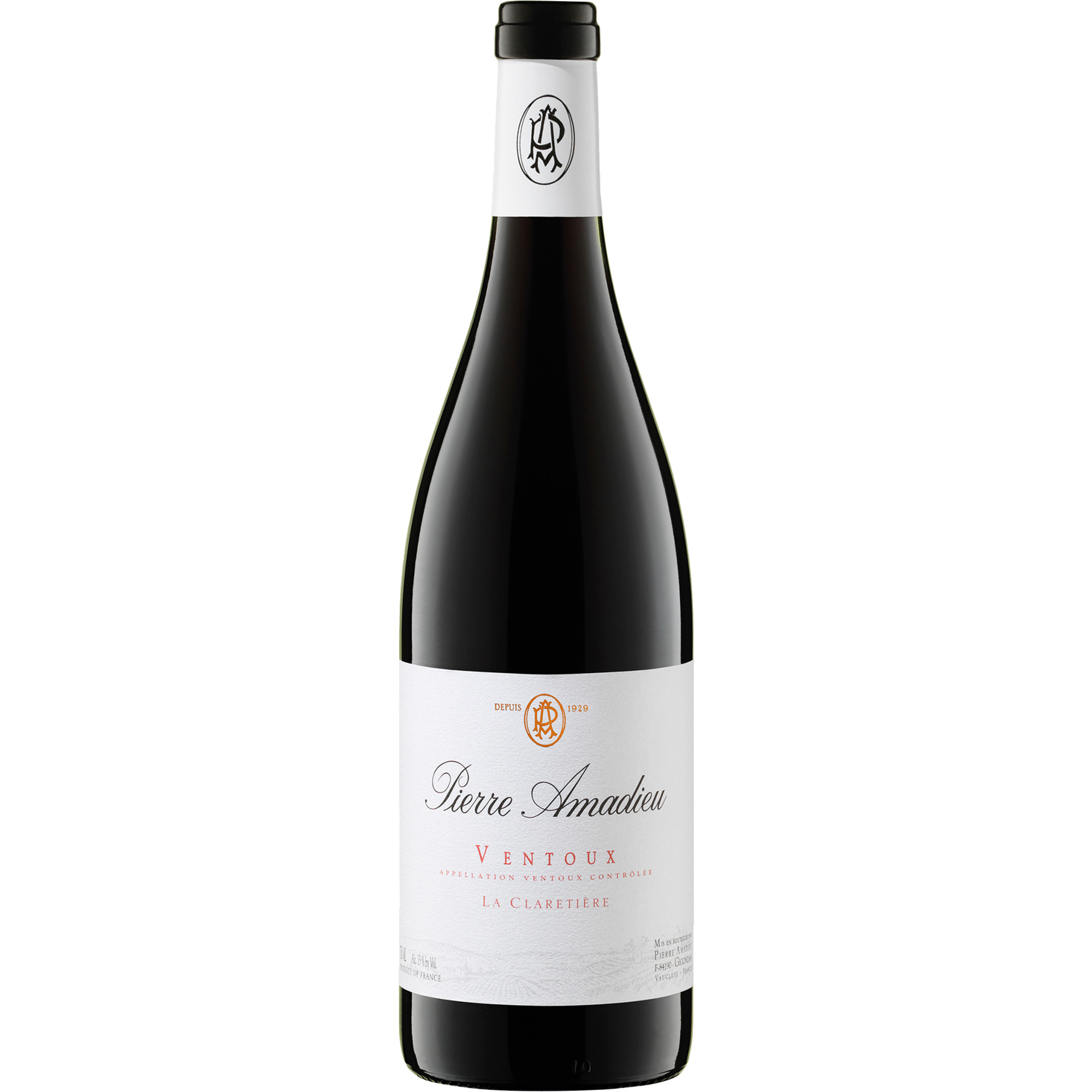 Pierre Amadieu La Claretière, Côtes du Roussilon AOP, Languedoc-Roussillon, 2021, Rotwein