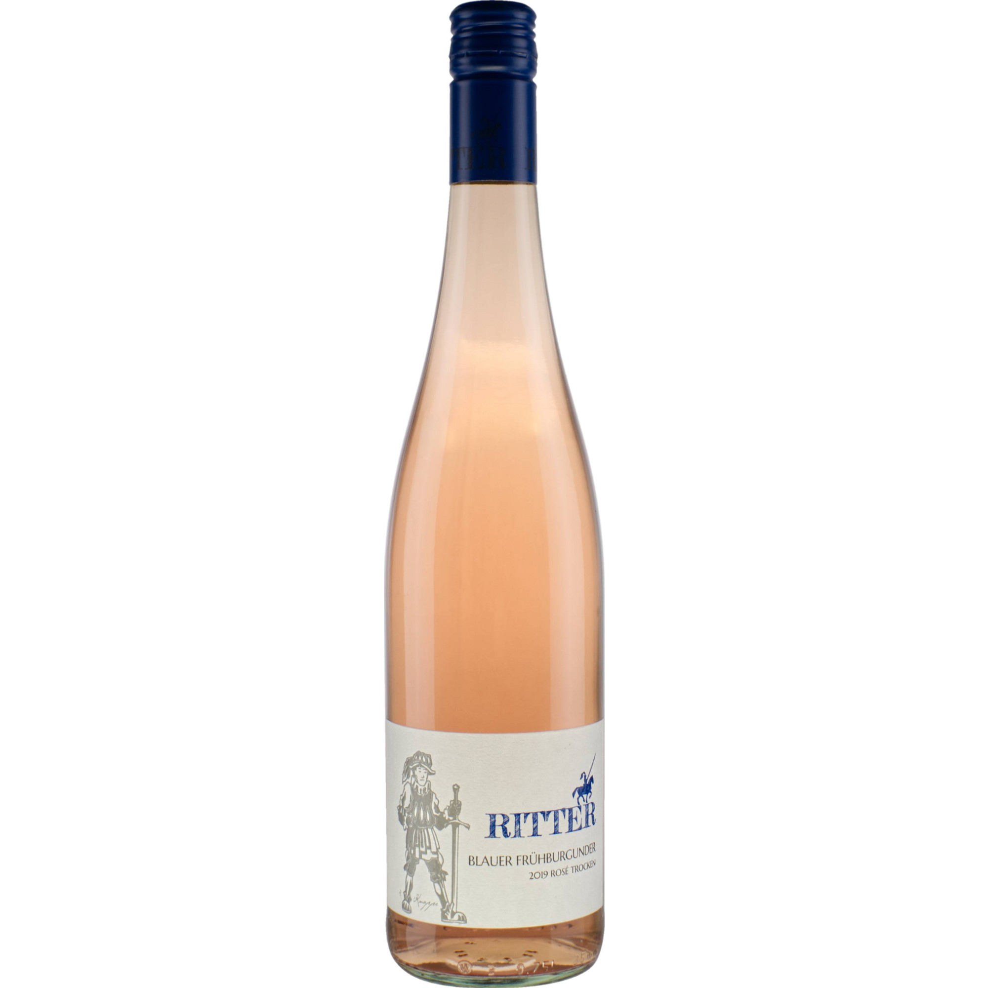 Ritter Schwarzriesling Rosé, Feinherb, Nahe, Nahe, 2023, Roséwein