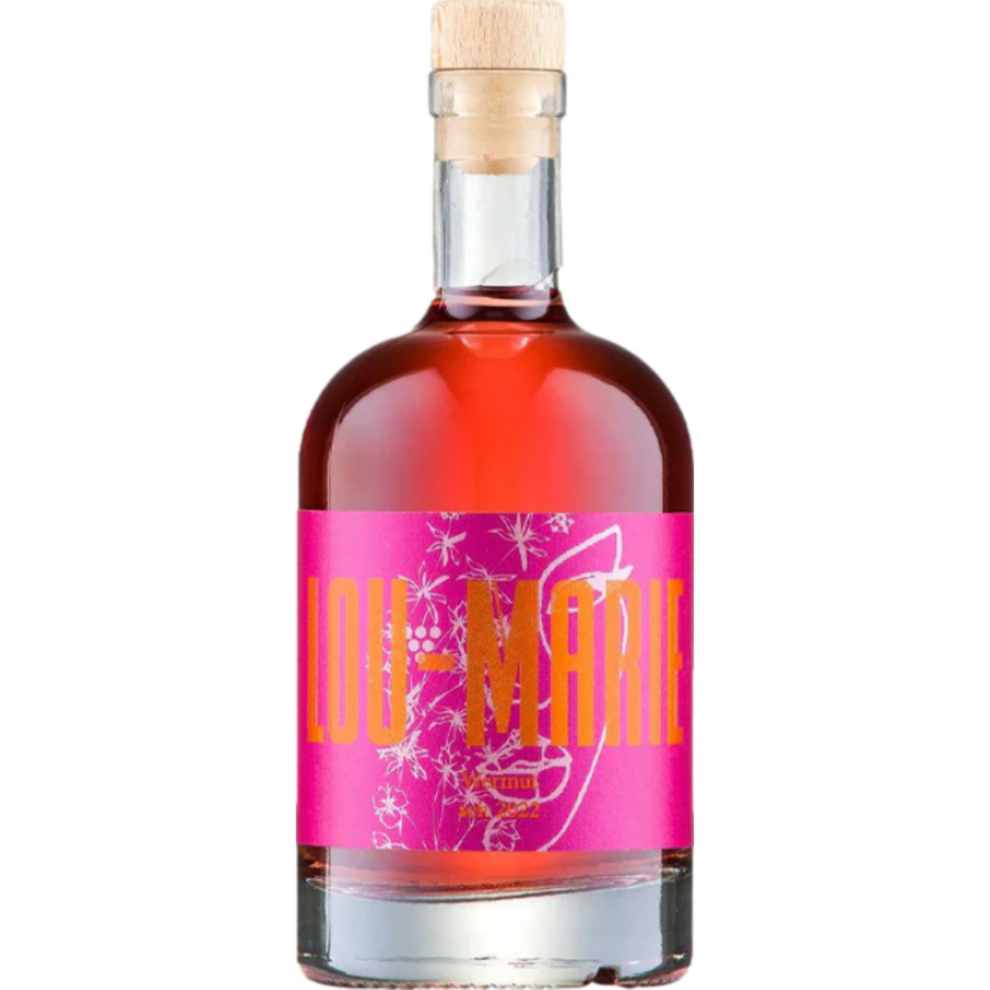 Image of Lilienthal Lou-Marie Wermut rosé, Deutschland, 0,5 L, 18% Vol., Pfalz, Spirituosen