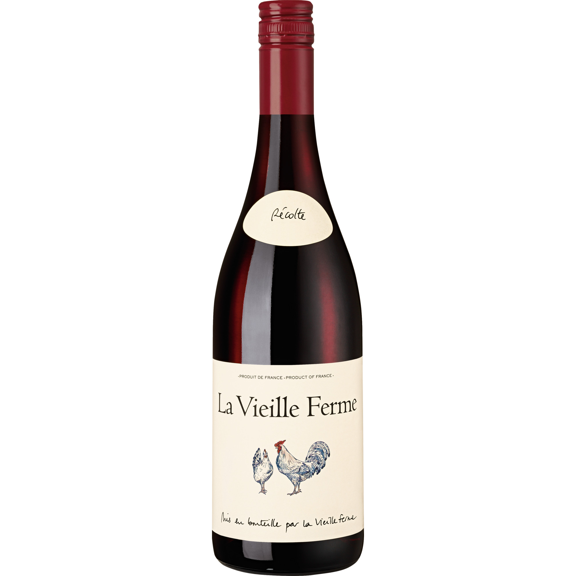 La Vieille Ferme rouge, Vin de France, Vin de France, 2023, Rotwein La Vieille Ferme à F84100 Orange - France Hawesko DE