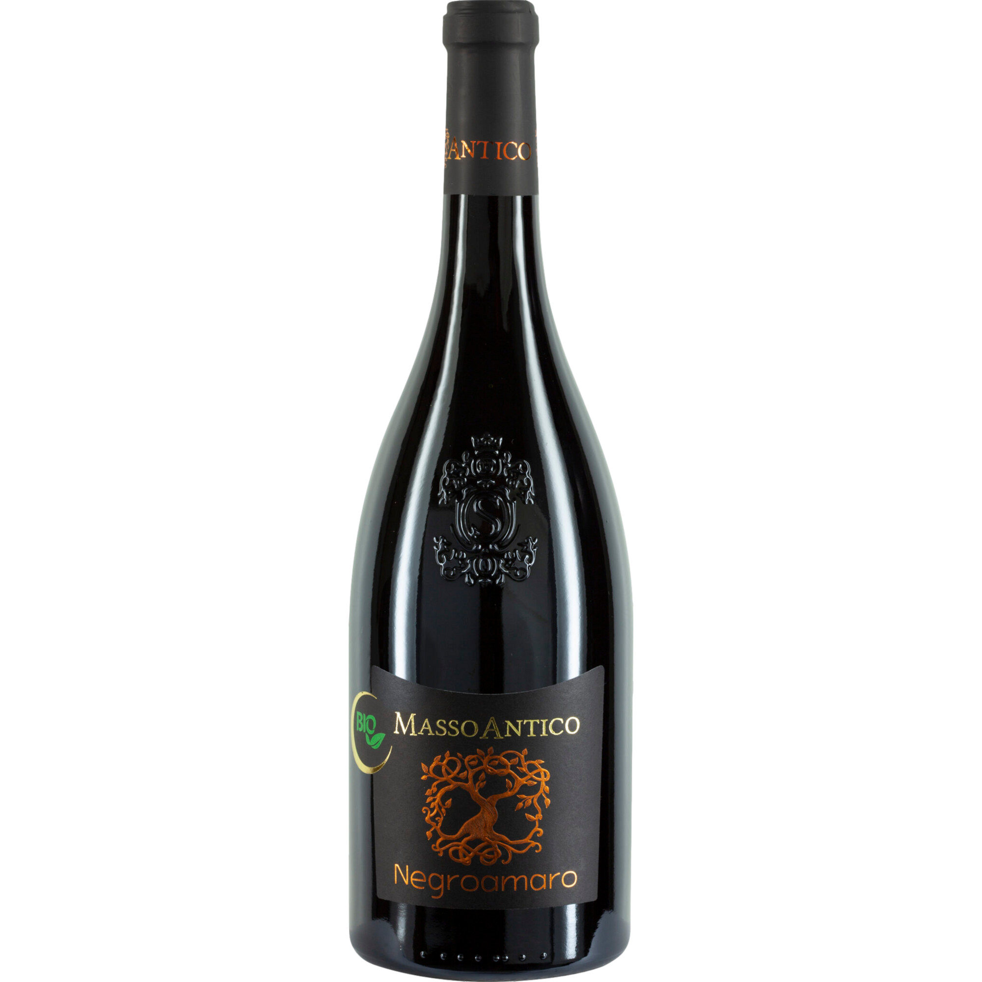 Masso Antico Negroamaro Bio, Salento IGP, Apulien, 2023, Rotwein