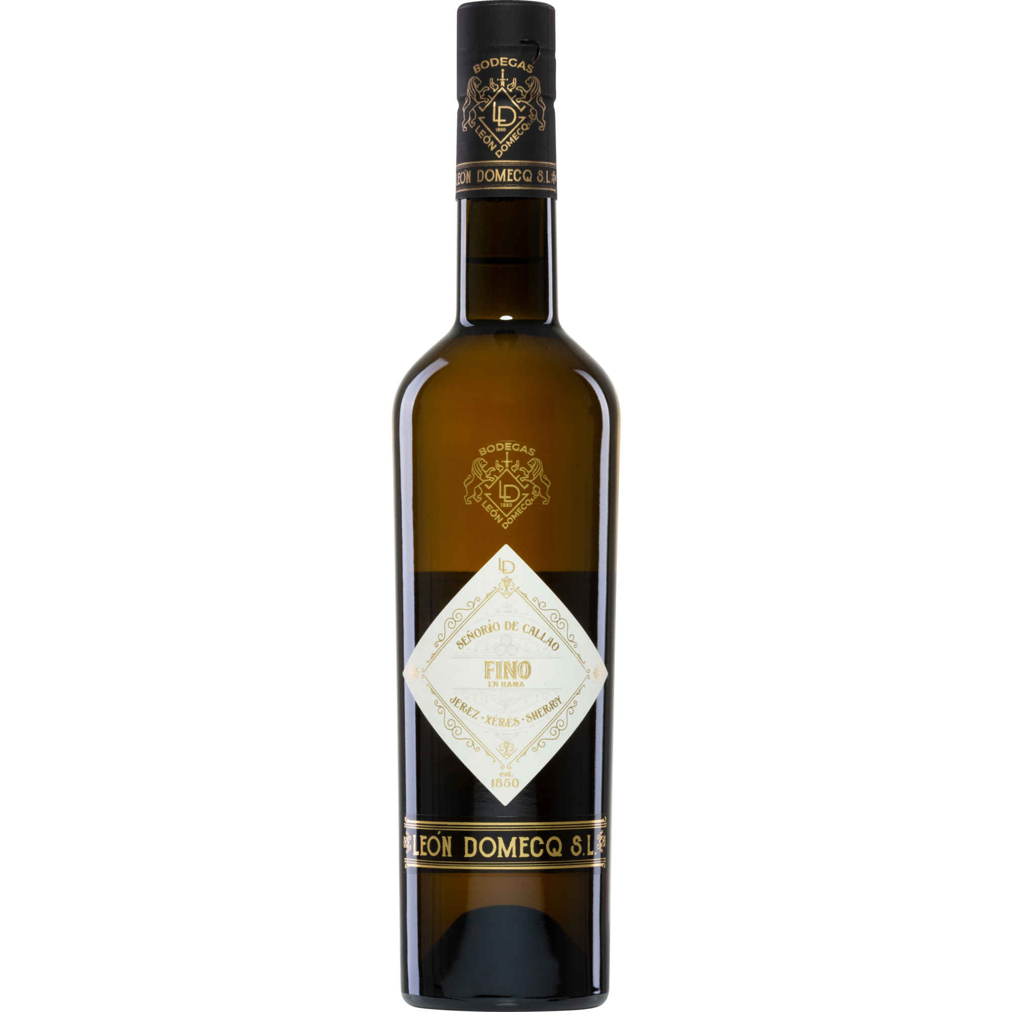 León Domecq Fino en Rama Señorio de Callao, Jerez-Xérès-Sherry DO, 0,5 L, 15% Vol., Sherry/Jerez, Spirituosen