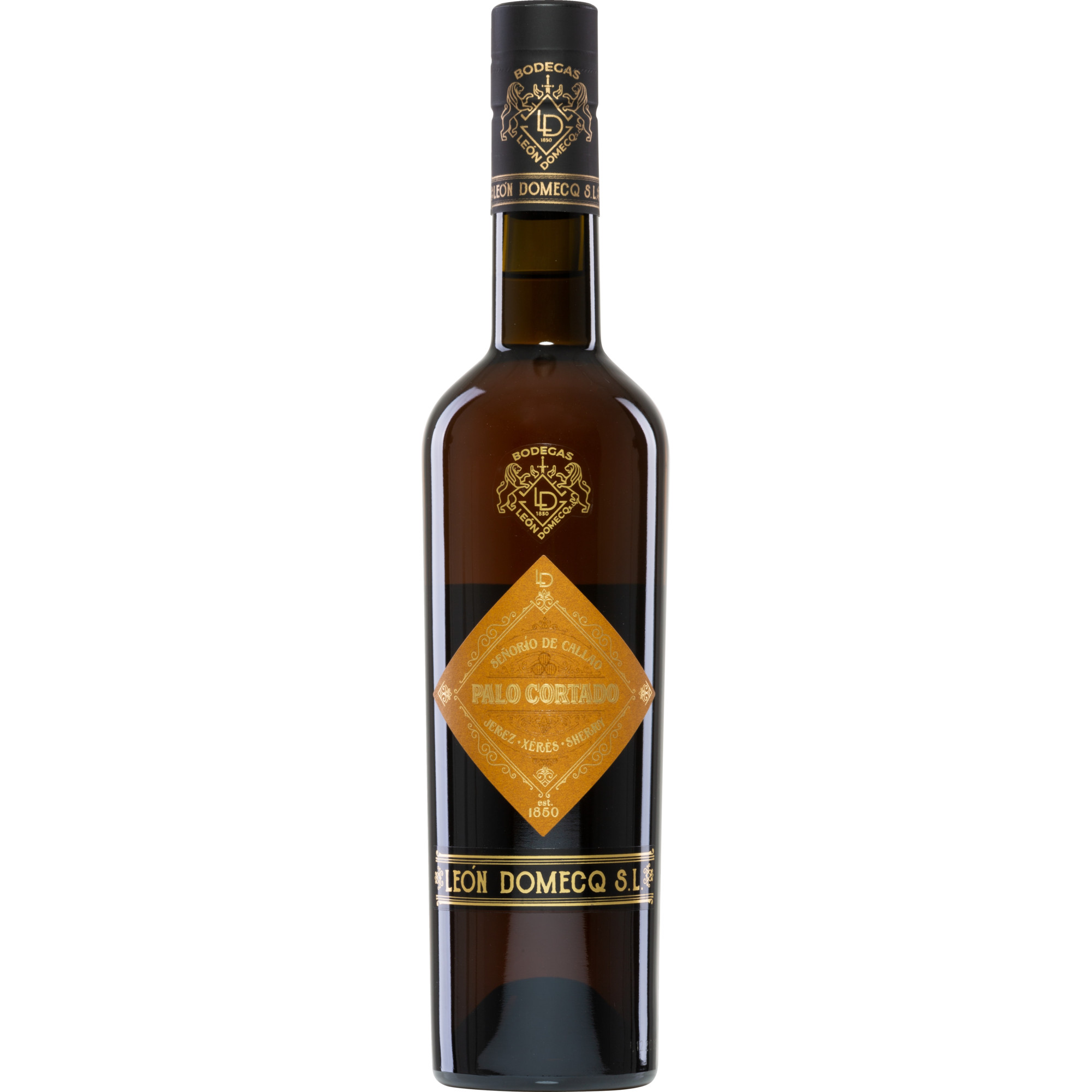 León Domecq Palo Cortado Señorio de Callao, Jerez-Xérès-Sherry DO, 0,5 L, 20% Vol., Sherry/Jerez, Spirituosen
