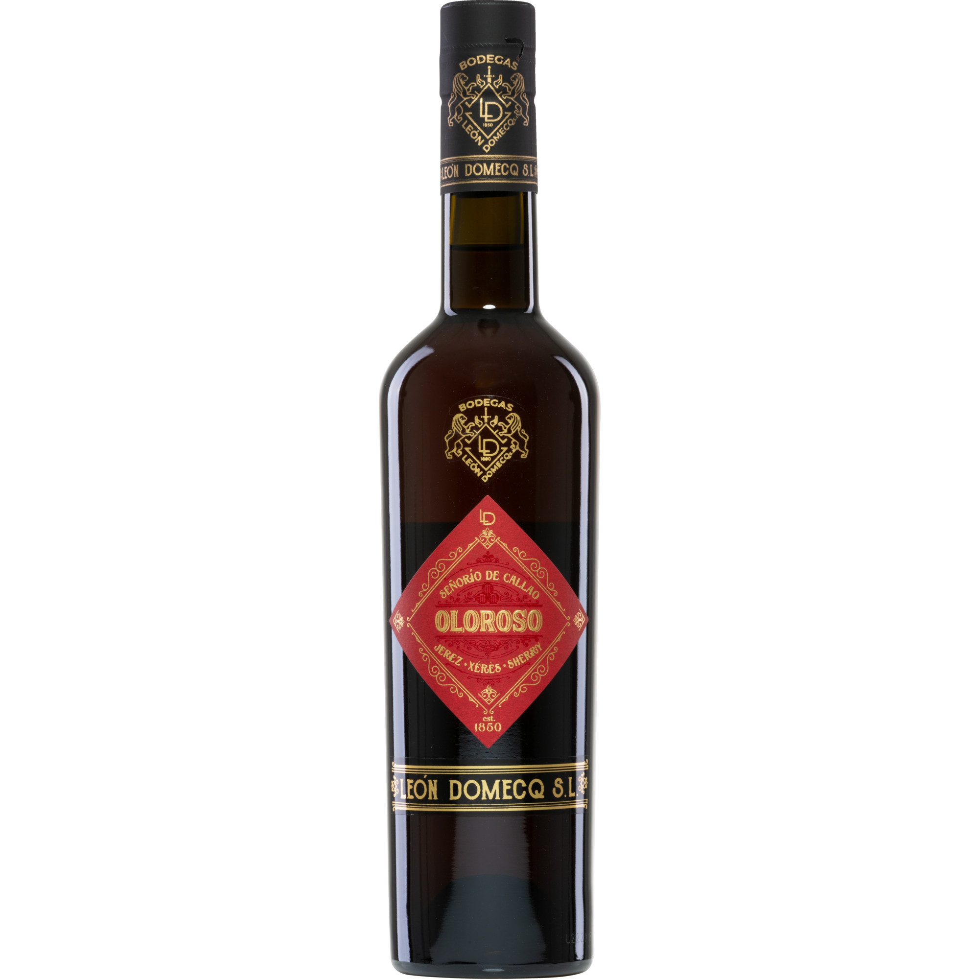 León Domecq Oloroso Señorio de Callao, Jerez-Xérès-Sherry DO, 0,5 L, 20% Vol., Sherry/Jerez, Spirituosen - Spirituosen