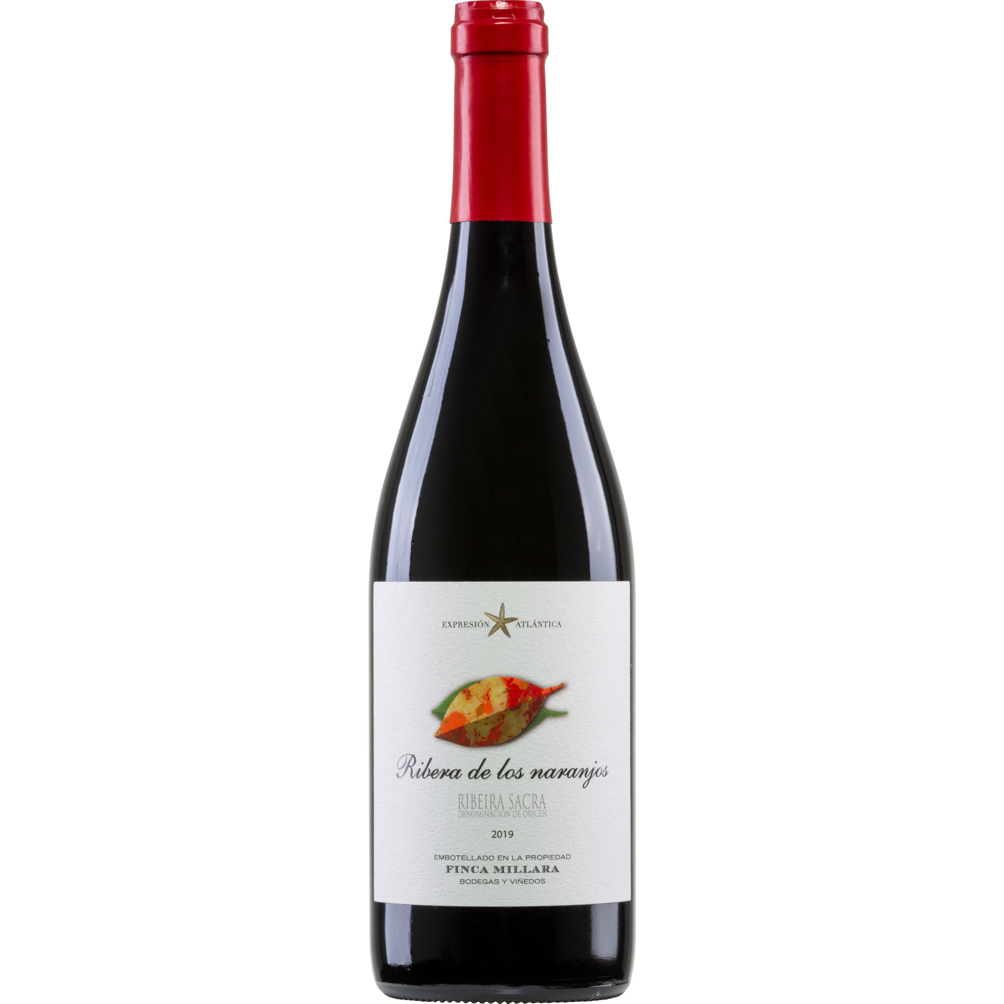 Finca Míllara Ribera de los naranjos, Ribeira Sacra DO, Galicien, 2019, Rotwein