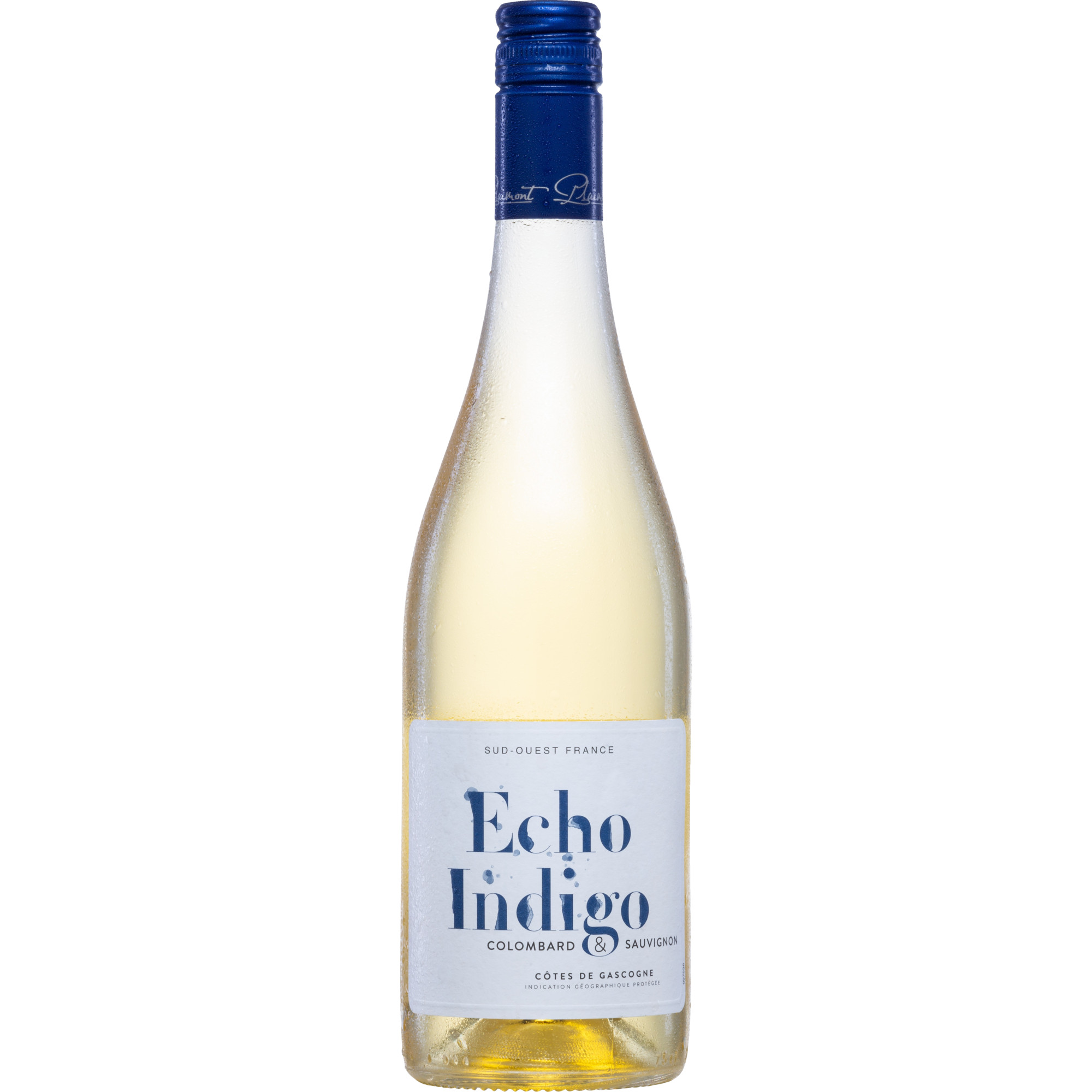 Echo Indigo Blanc, Côtes de Gascogne IGP, Südwestfrankreich, 2023, Weißwein