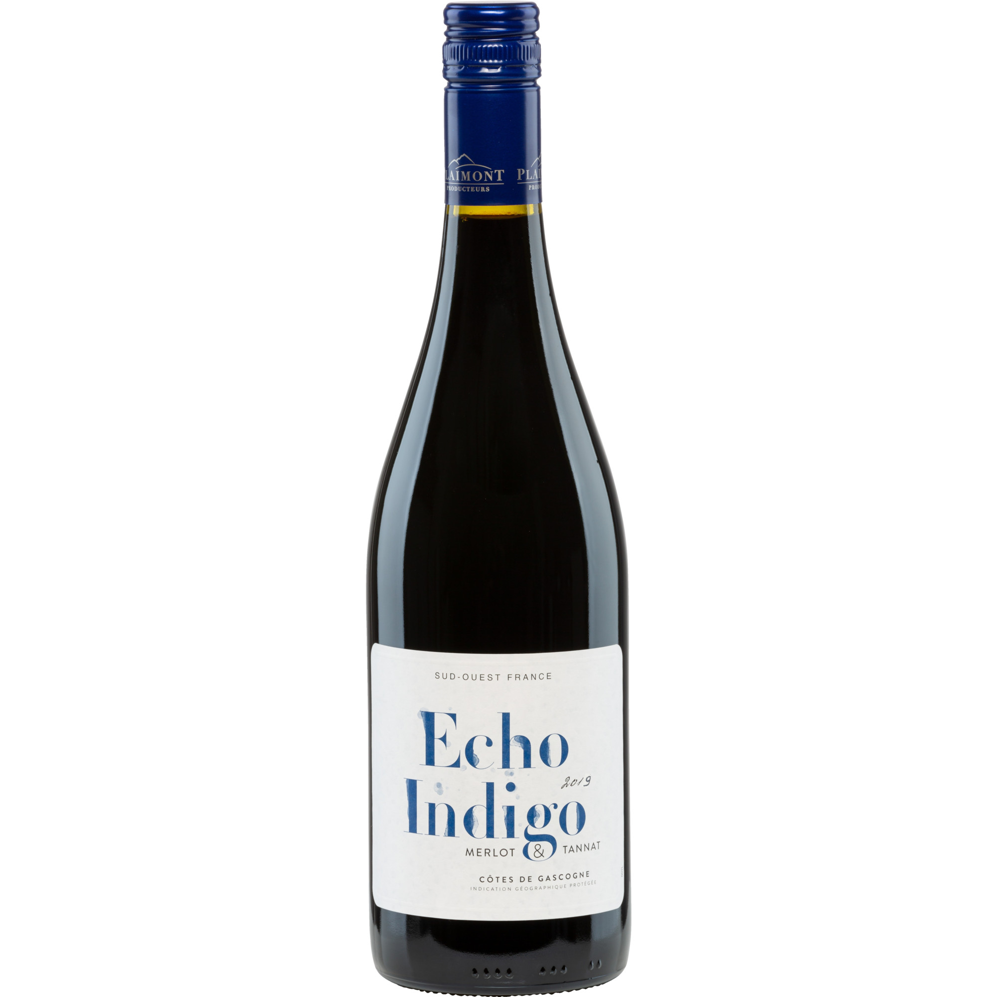 Echo Indigo Rouge, Côtes de Gascogne IGP, Südwestfrankreich, 2021, Rotwein