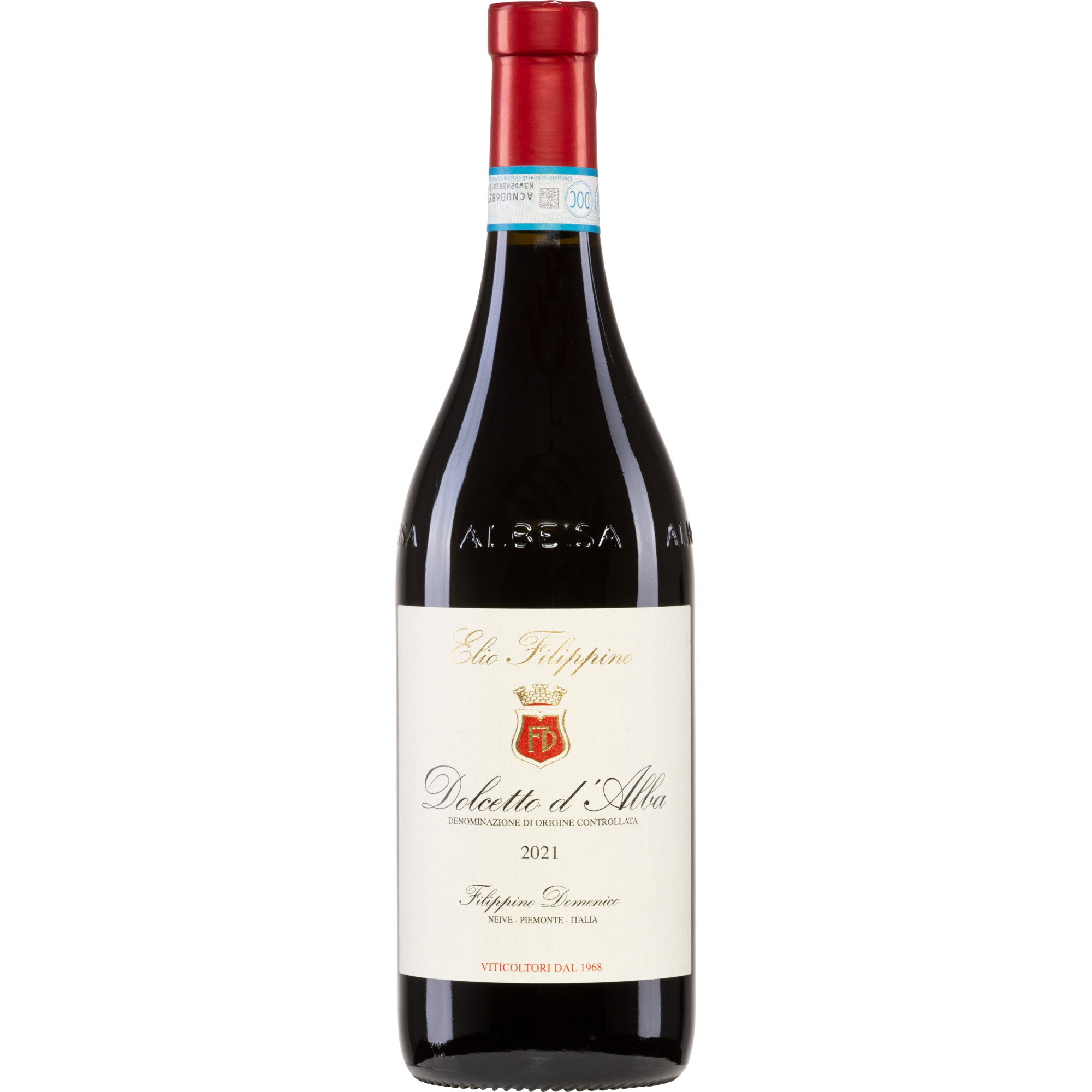 Elio Filippino Dolcetto d'Alba, Dolcetto d'Alba DOC, Piemont, 2022, Rotwein