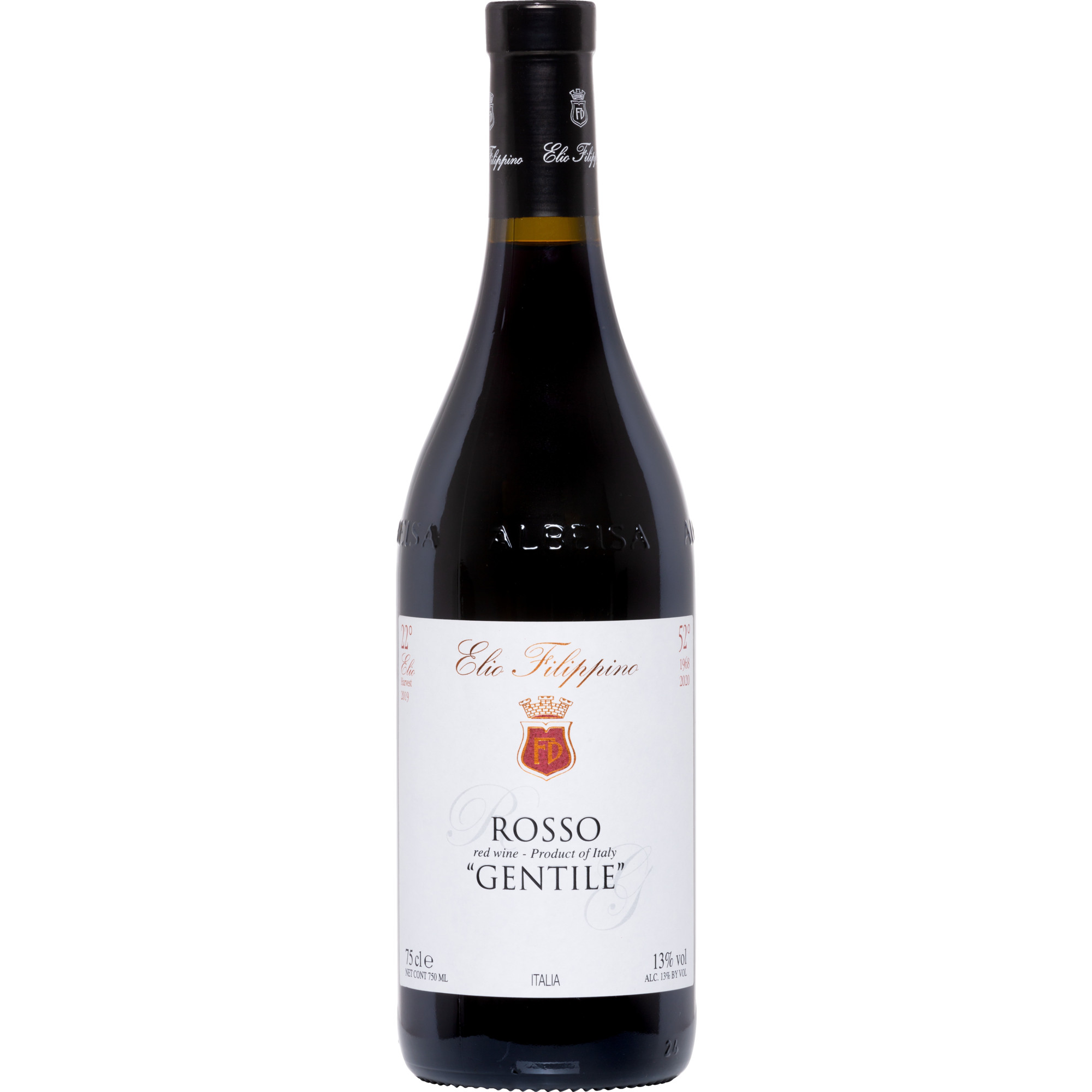 Elio Filippino Rosso Gentile, Piemonte DOC, Piemont, 2022, Rotwein