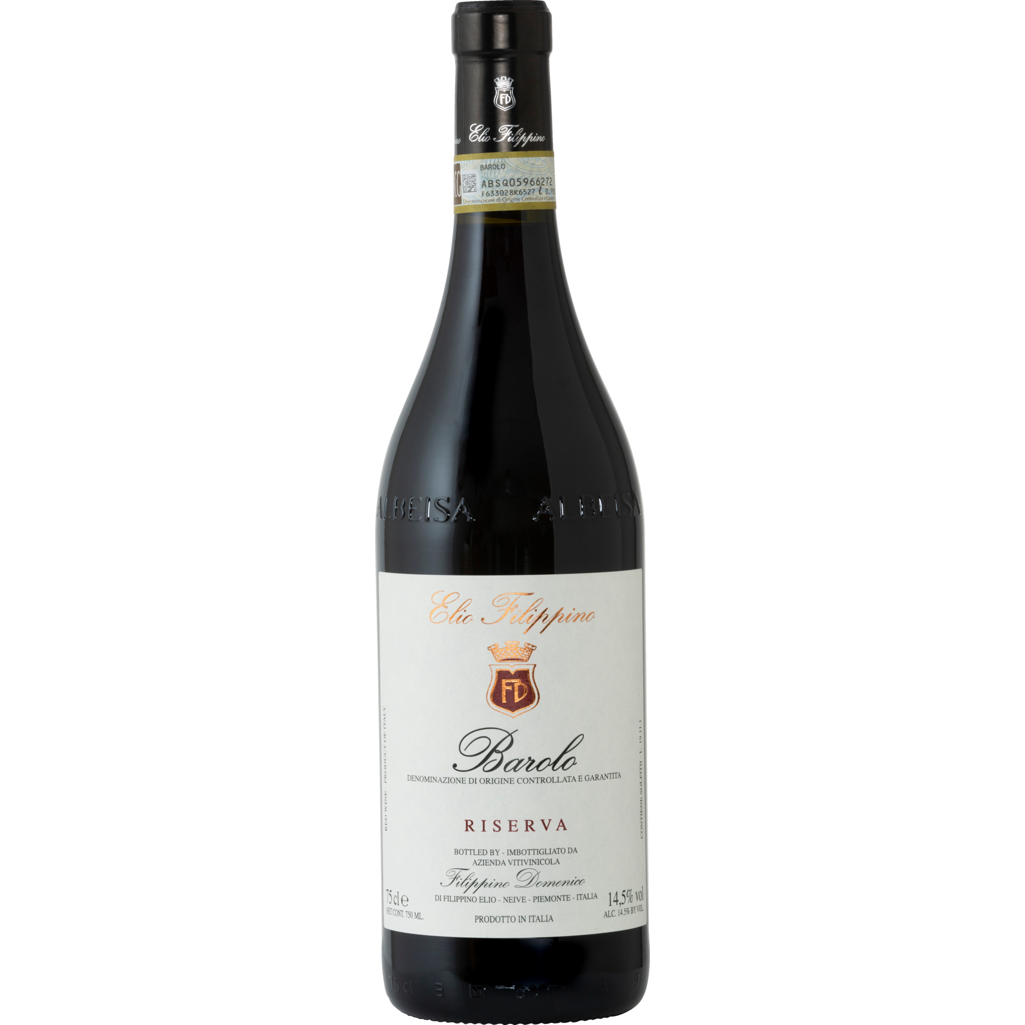 Elio Filippino Barolo La Morra Riserva, Barolo DOCG, Piemont, 2015, Rotwein